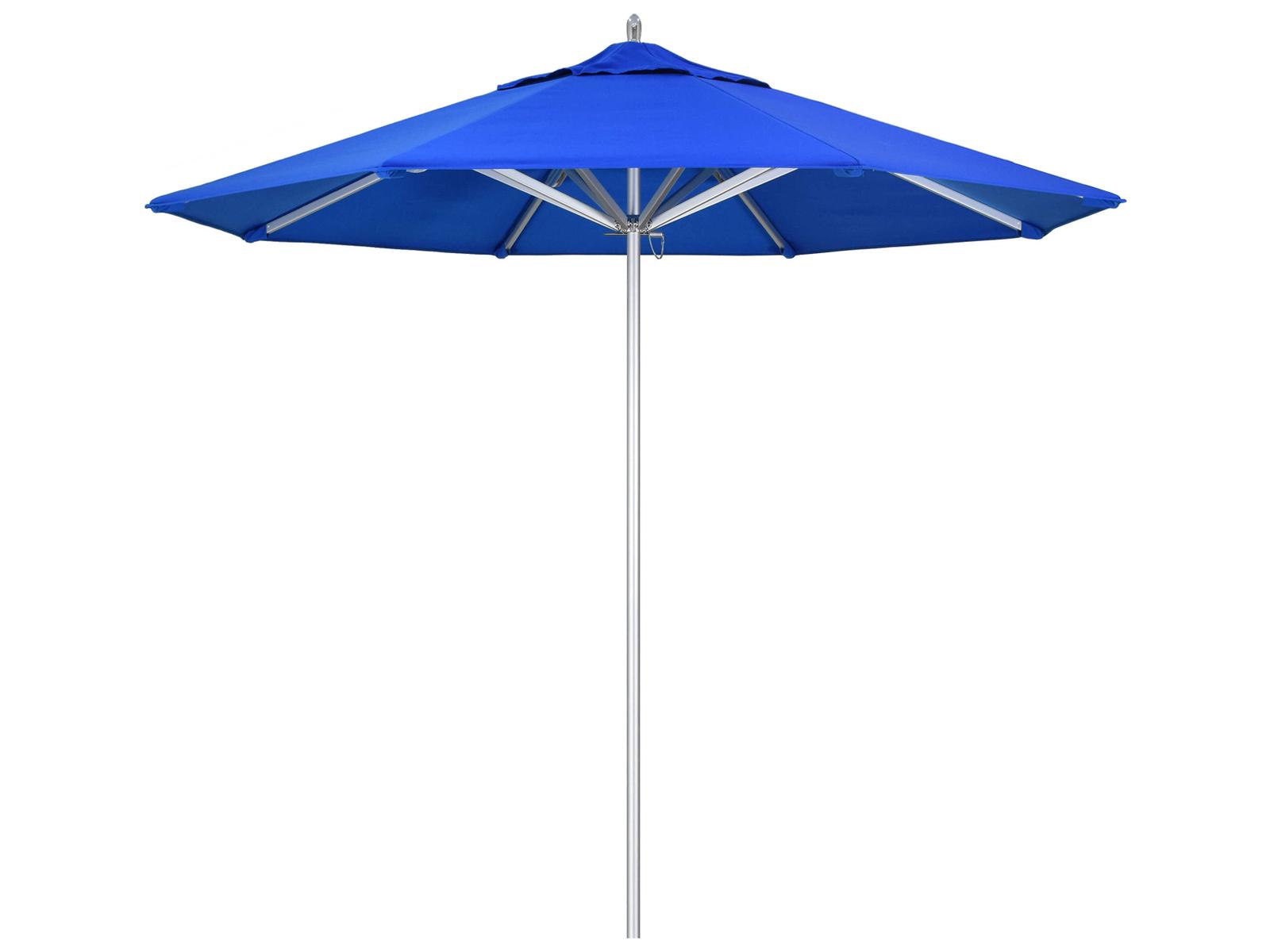 California Outdoor Patio Umbrella Custom Rodeo Series 9 Foot Octagon Market Aluminum Outdoor Patio Umbrella with Push Lift System
