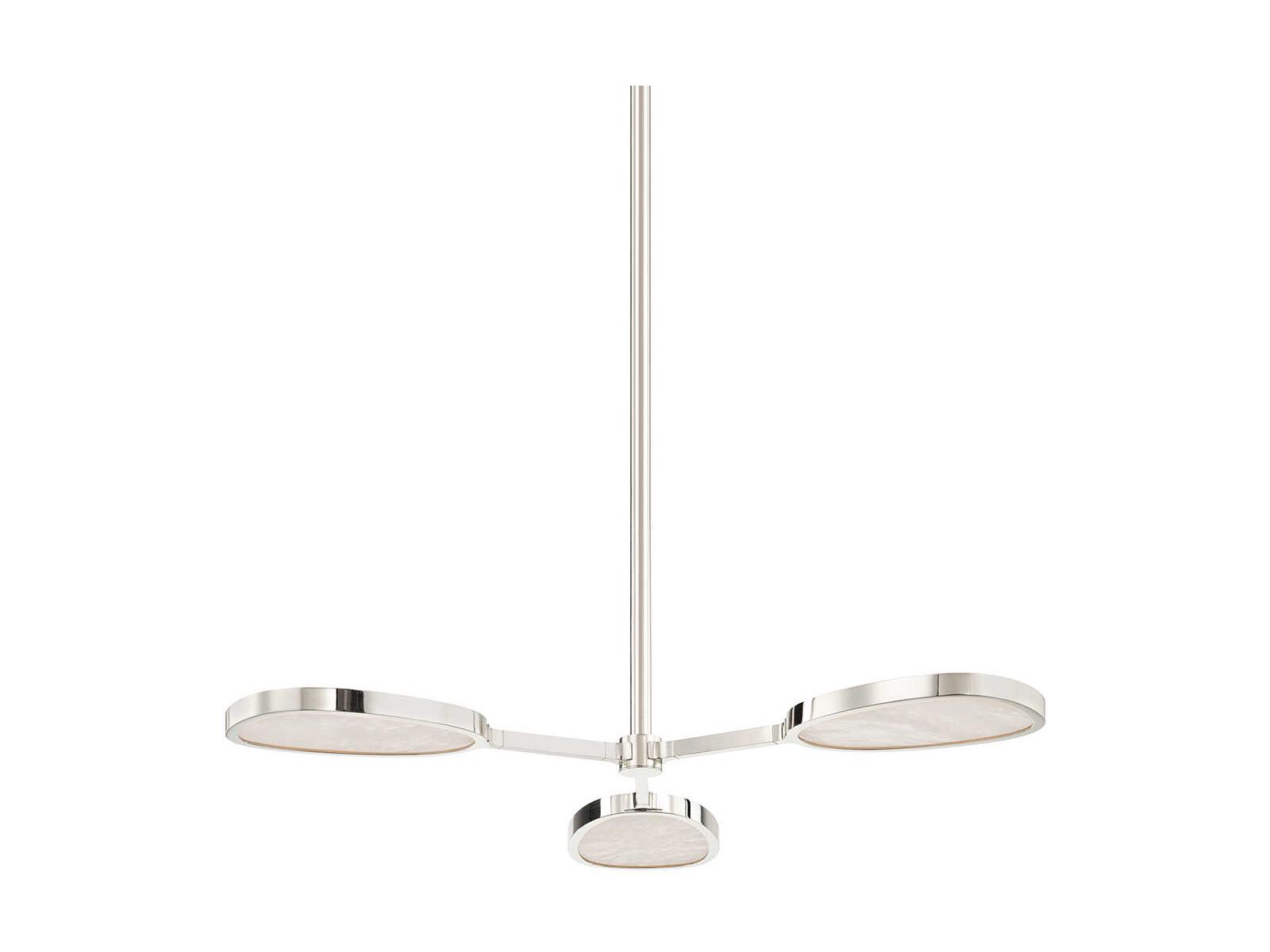 Corbett Lighting Beirut 3-Light Burnished Nickel LED Chandelier