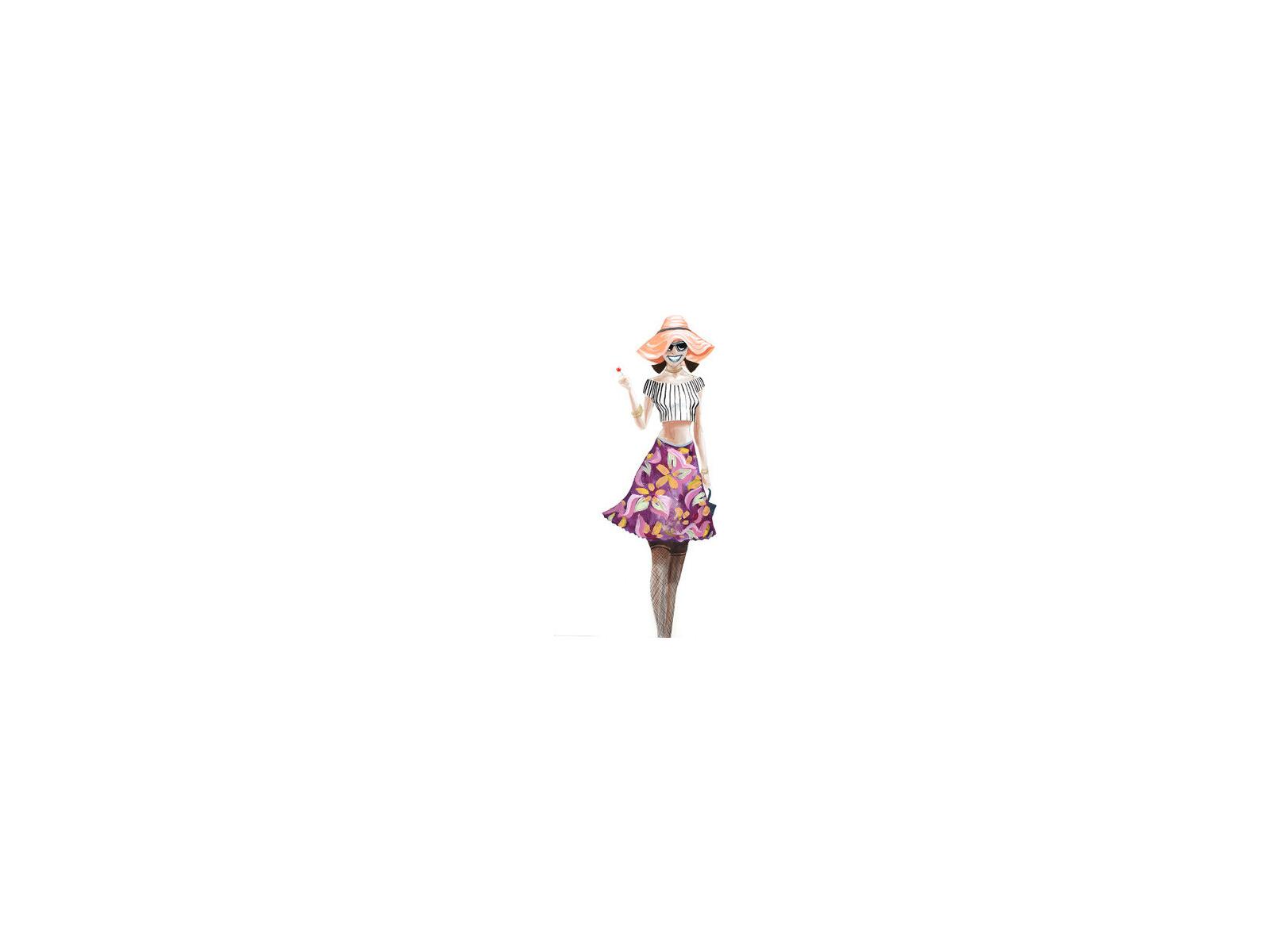 Daleno Frilly Girls III Wall Art