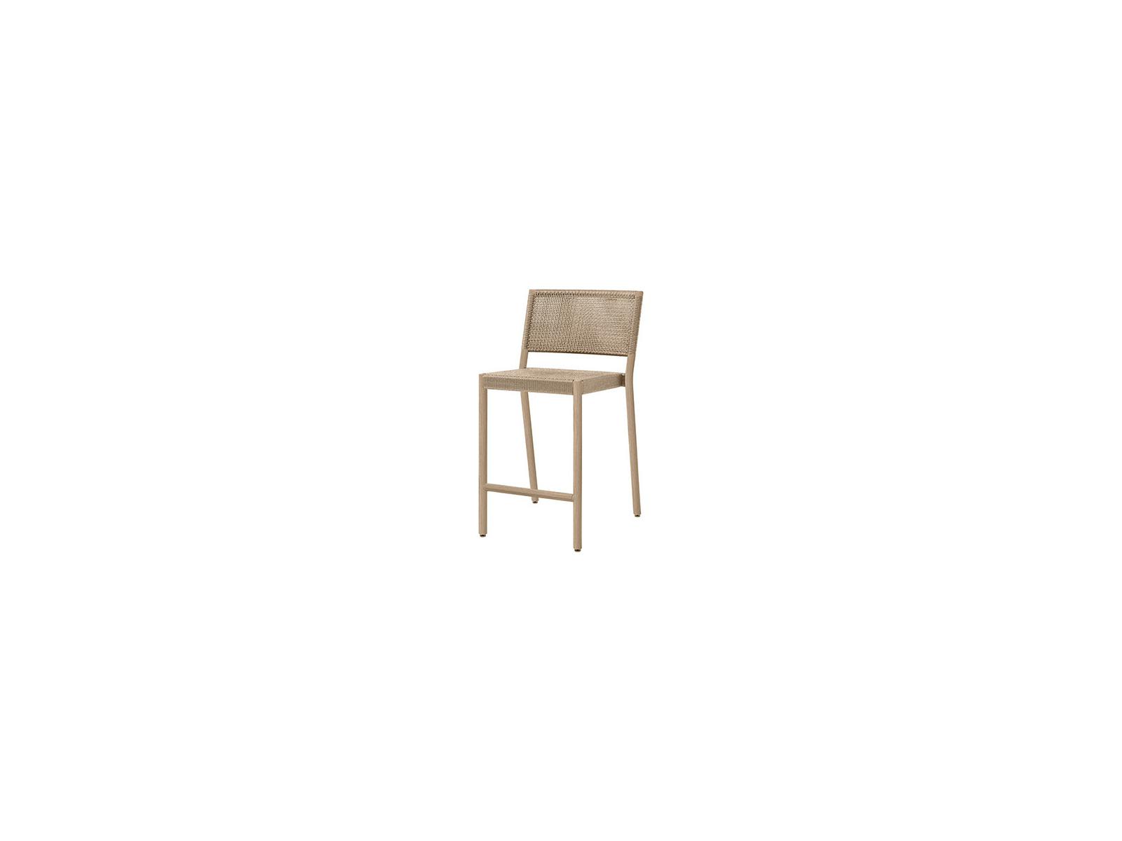 Ebel Orleans Aluminum Stackable Counter Height Armless Stool