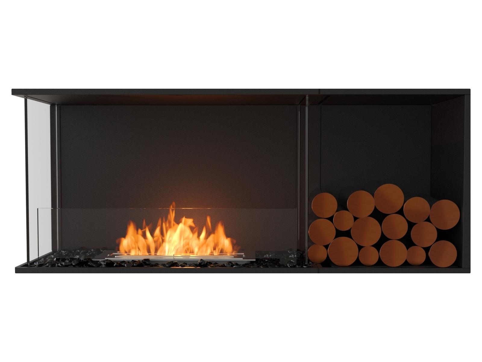 EcoSmart Fire Flex Fireboxes - Left Corner Fireplace
