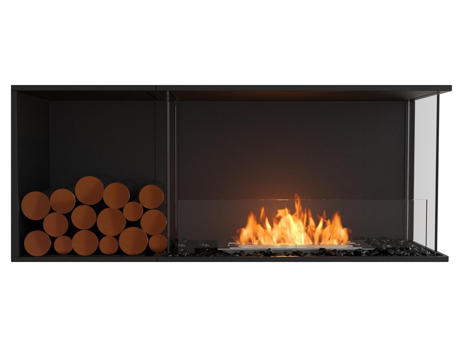 EcoSmart Fire Flex Fireboxes - Right Corner Fireplace
