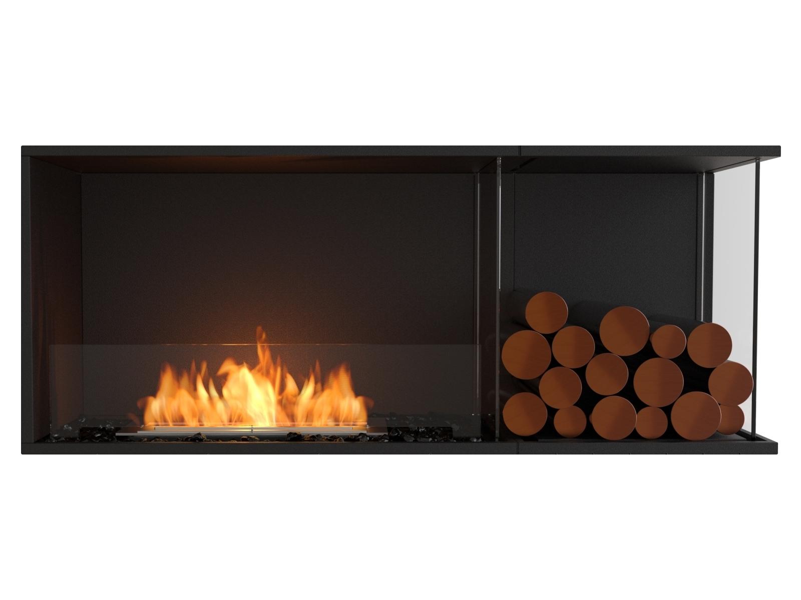 EcoSmart Fire Flex Fireboxes - Right Corner Fireplace