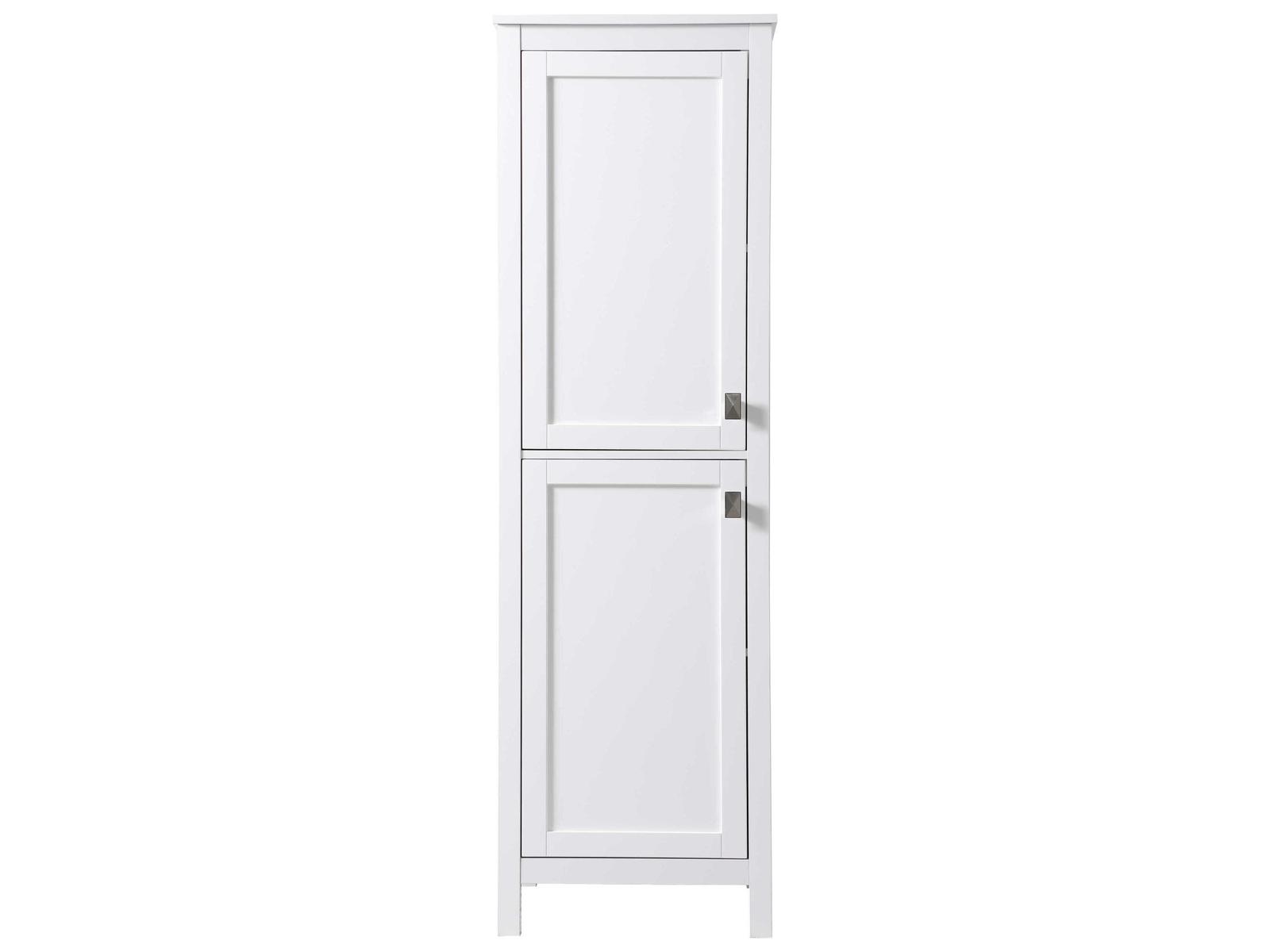 Elegant Lighting Adian White Bathroom Linen Storage