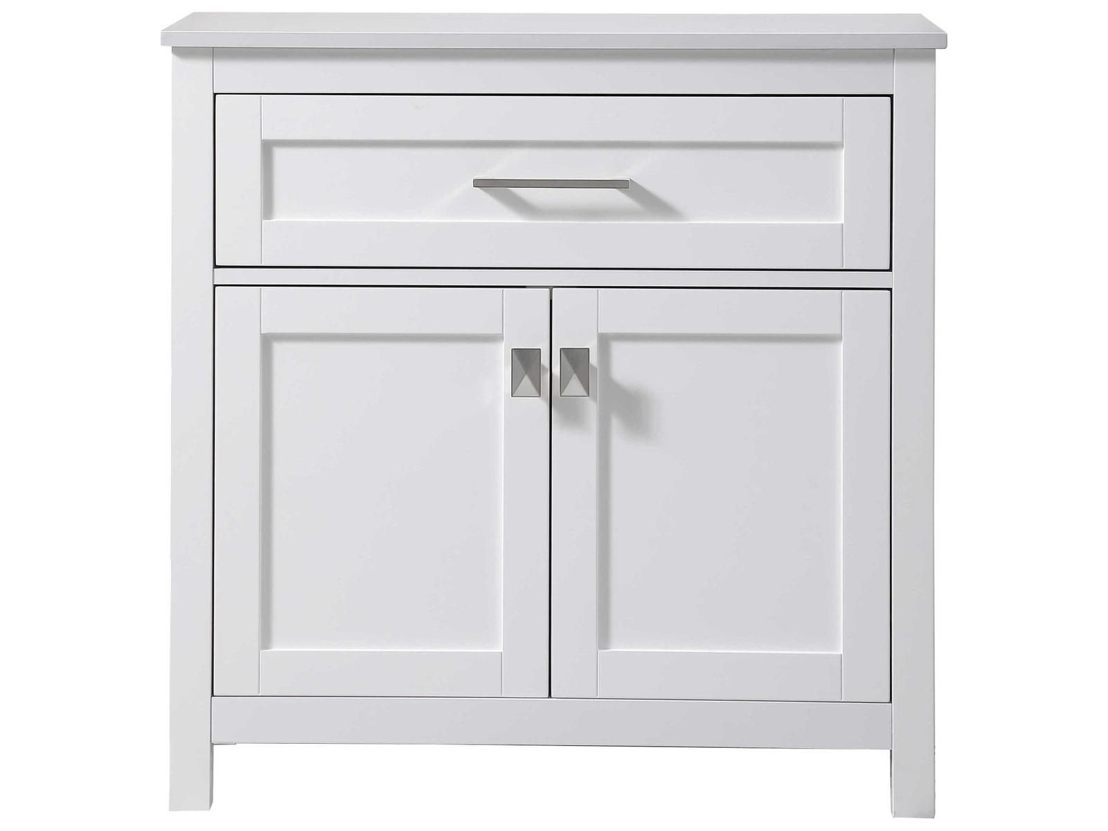 Elegant Lighting Adian White Bathroom Storage