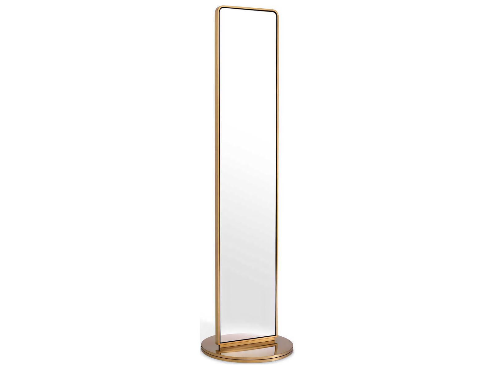 Eichholtz Mirror Novo Brushed Brass Floor