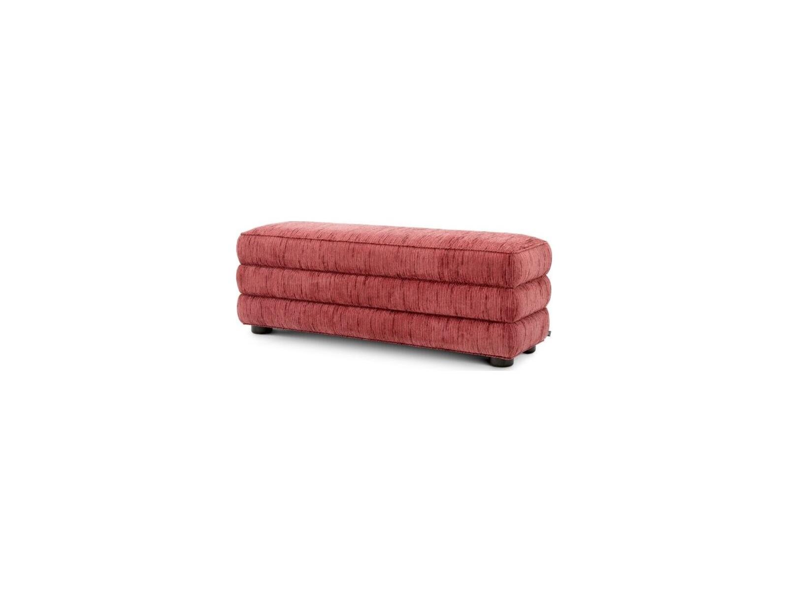 Ethnicraft Bench Helmsley Terren Bordeaux