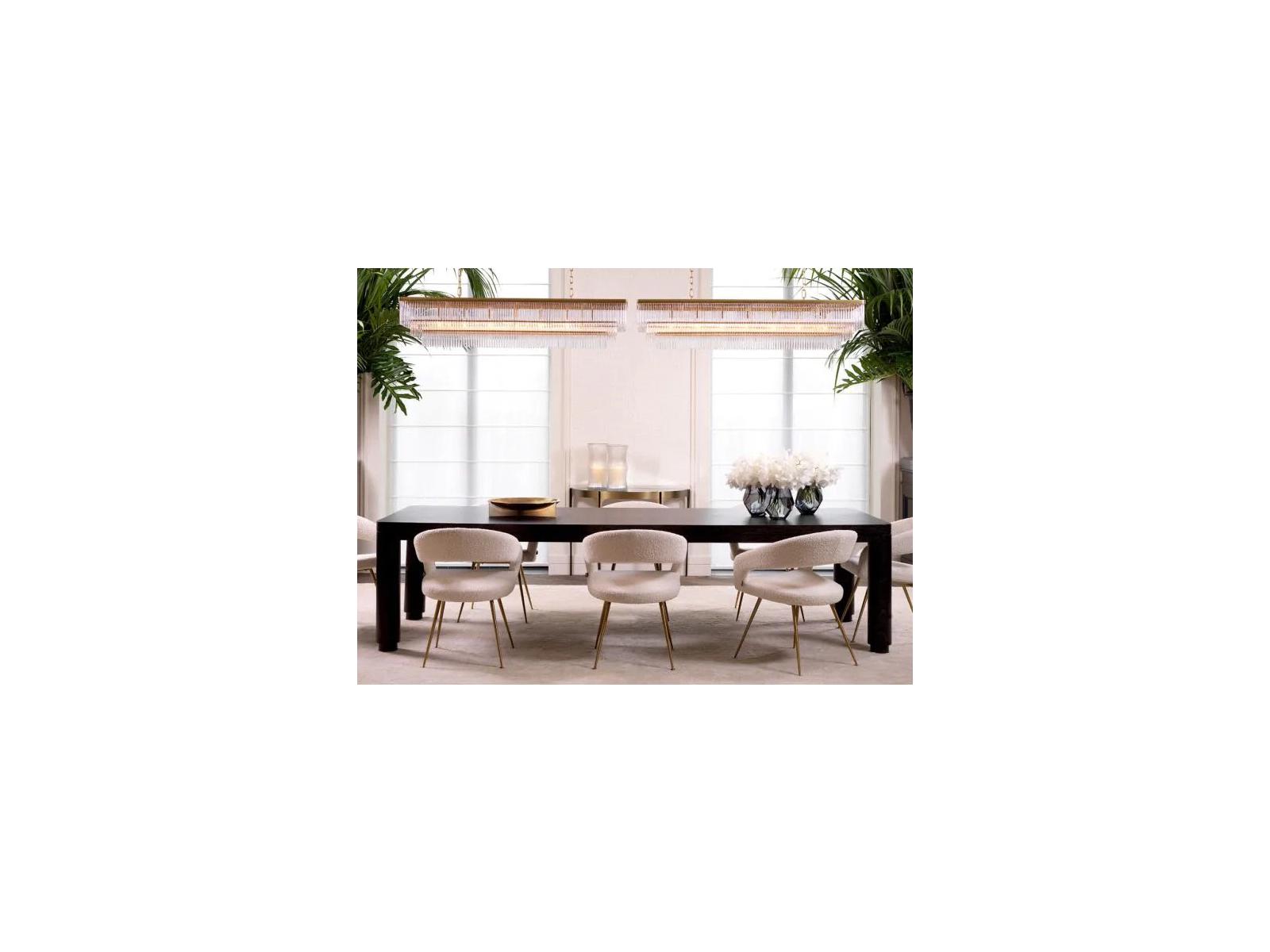 Eichholtz Bravo Oak Wood Dining Room Set