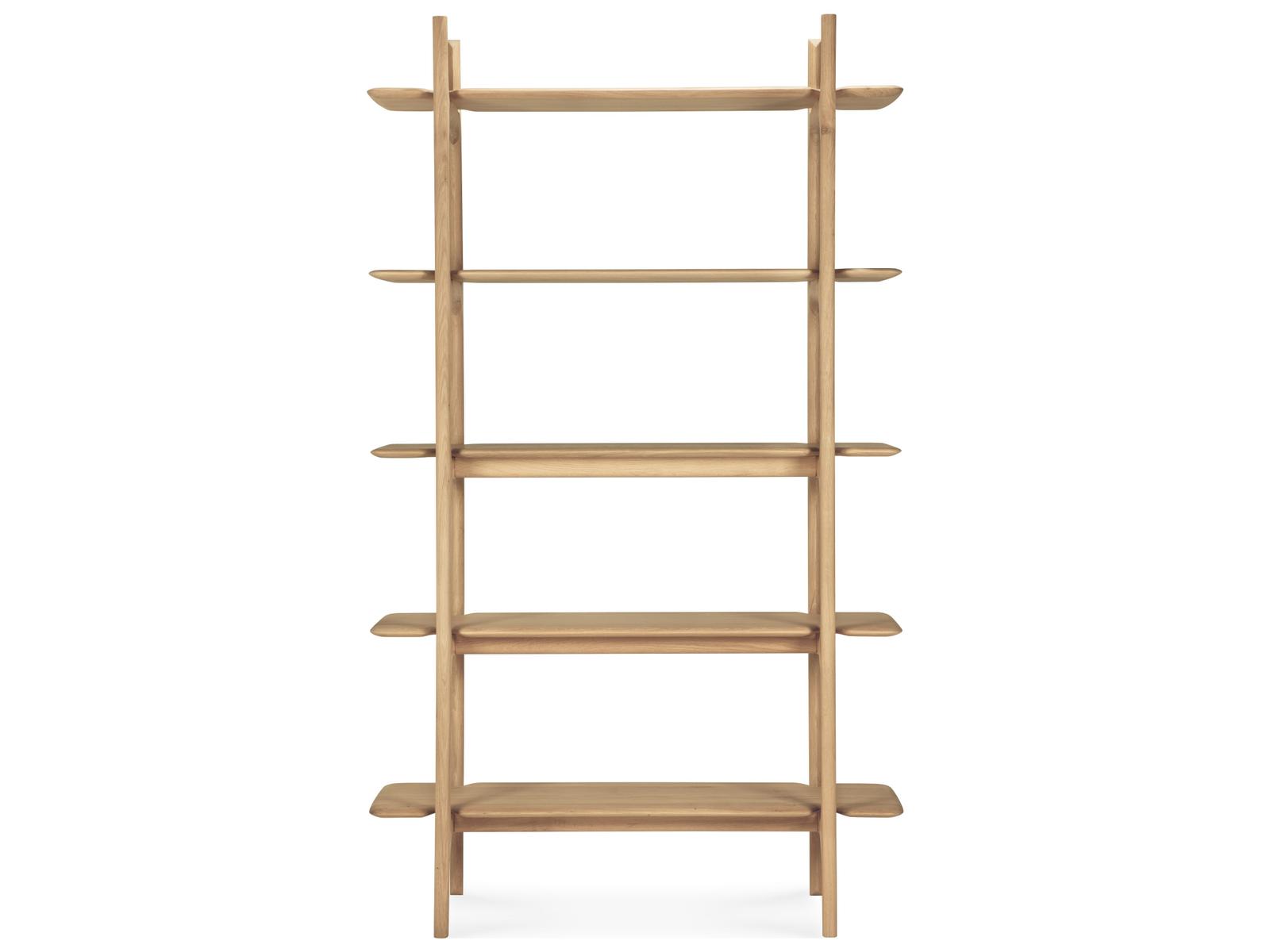 Ethnicraft Pi Rack Oak 5 Shelves