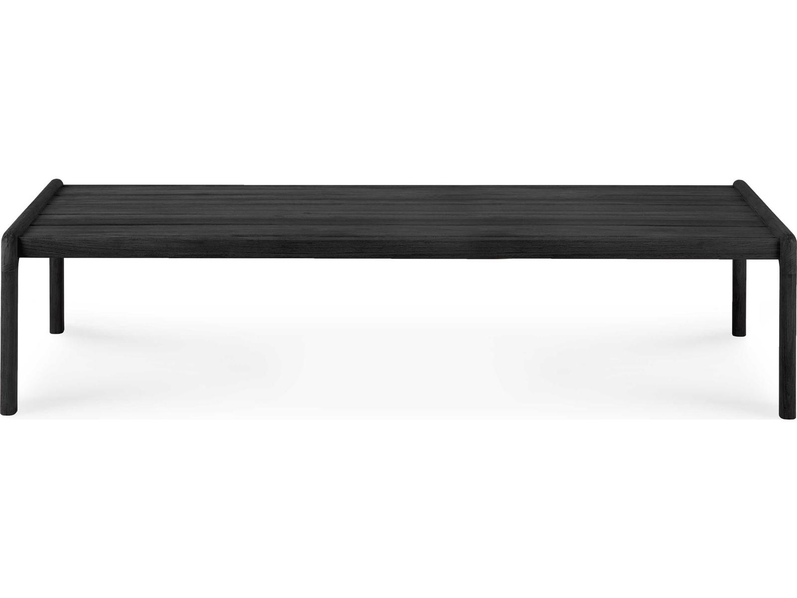 Ethnicraft Outdoor Jack Teak Black Coffee Table