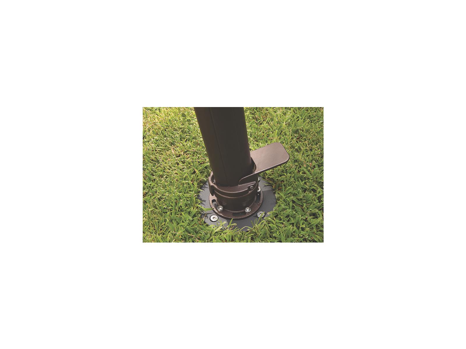 in ground umbrella base mount for market/patio umbrellas Dolibest Heavy Duty In-Ground Base, Universal Steel Rustproof Steel Umbrella Stand, Space-Saver Steel Anchor Outdoor Offset Cantilever and Middle Pole Patio : Patio, Lawn & Garden Enhance your outdoor space with this in 9 ft. In-Ground Patio Umbrella