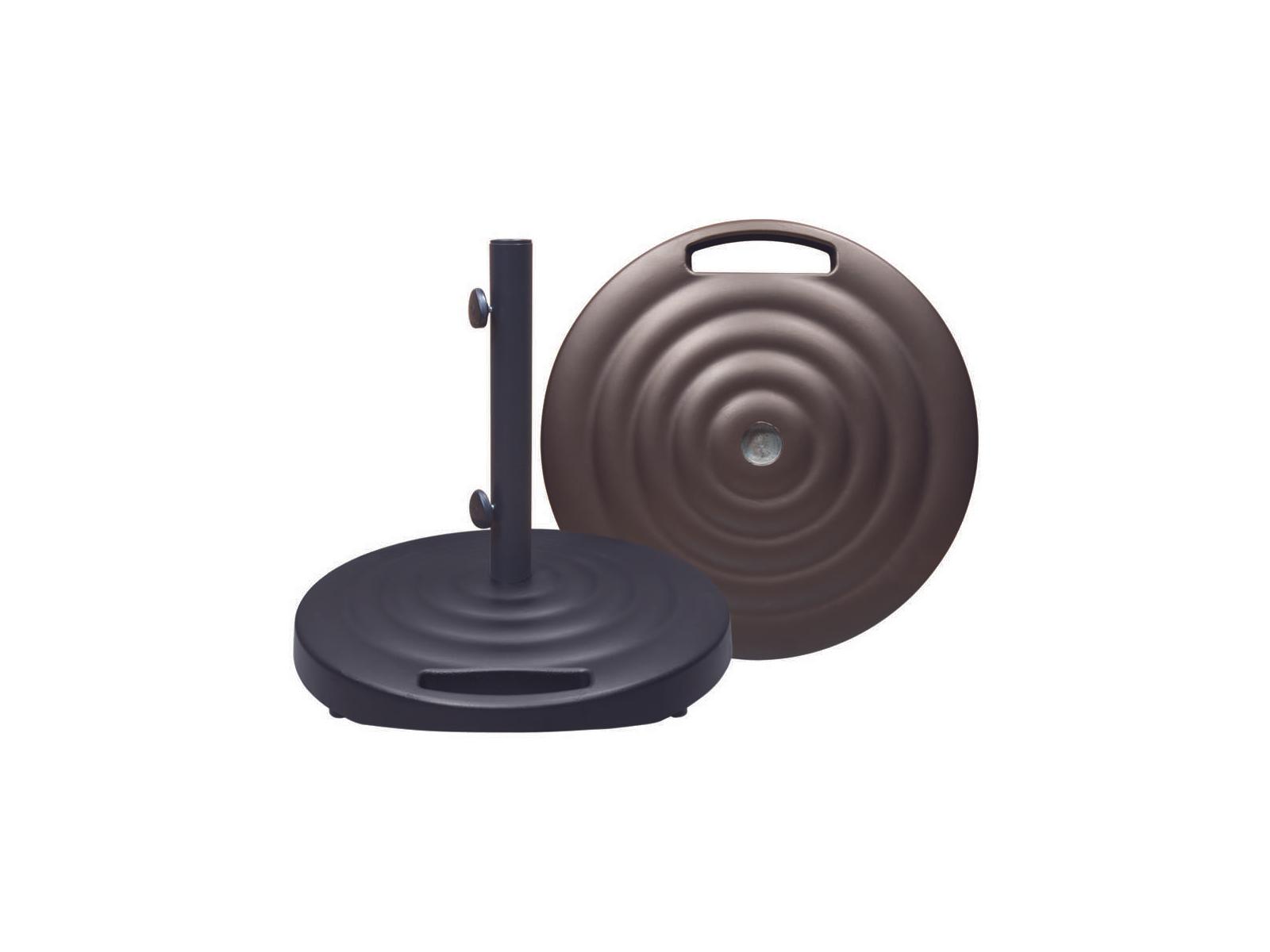 Treasure Garden 100lb Monaco Round Aluminum Base With Wheels And Handle