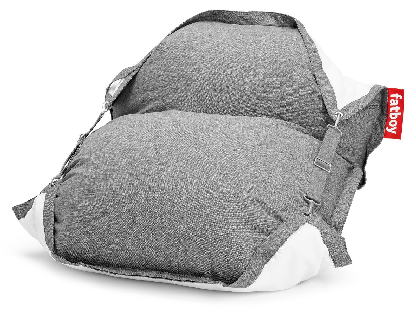 Fatboy Outdoor Original Floatzac Floating Bean Bag Lounge Chair in Rock Grey