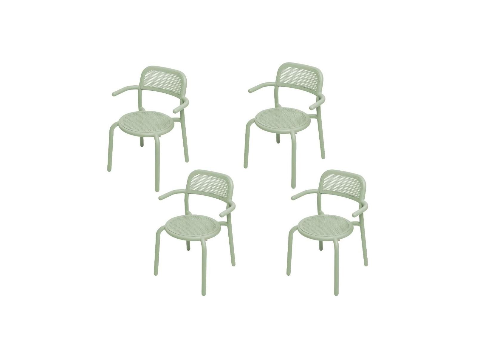 Fatboy Outdoor Toni Armchair Set (4 Pcs) Mist Green Chair