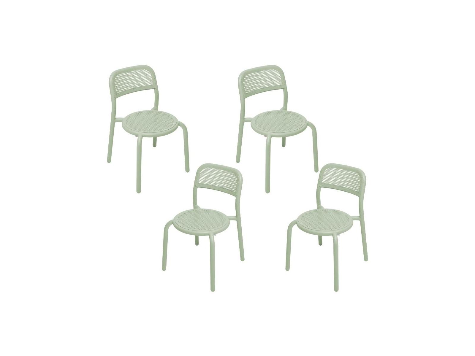Fatboy Outdoor Toni Chair Set (4 Pcs) Mist Green Chair