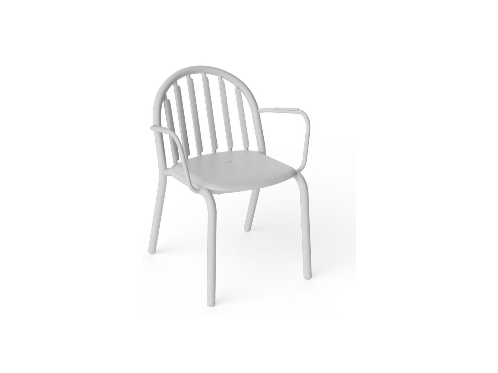 Fatboy Outdoor Fred's Stackable Armchair in Light Grey