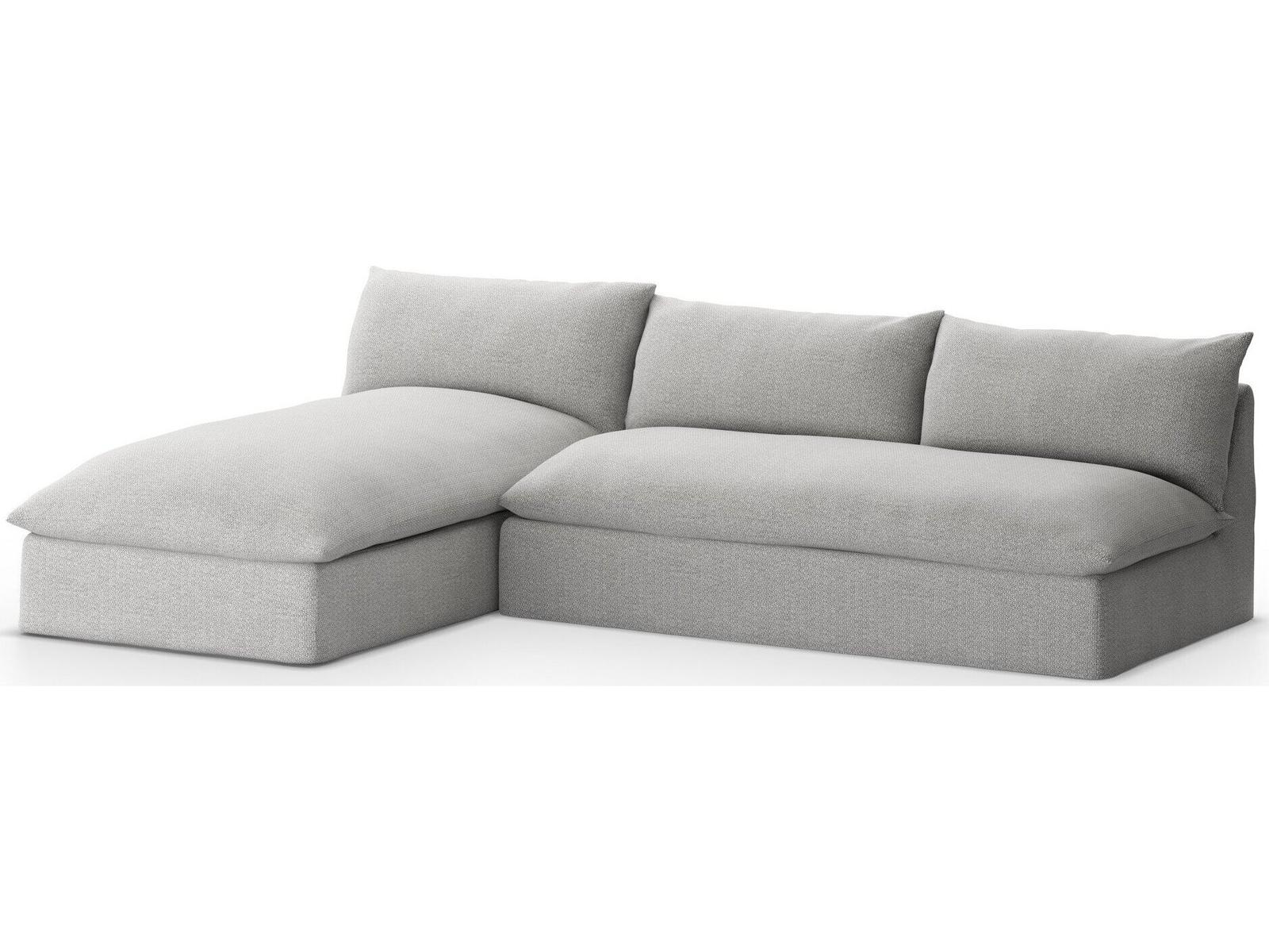 Four Hands Outdoor Grant 2 pc Sectional Faye Ash
