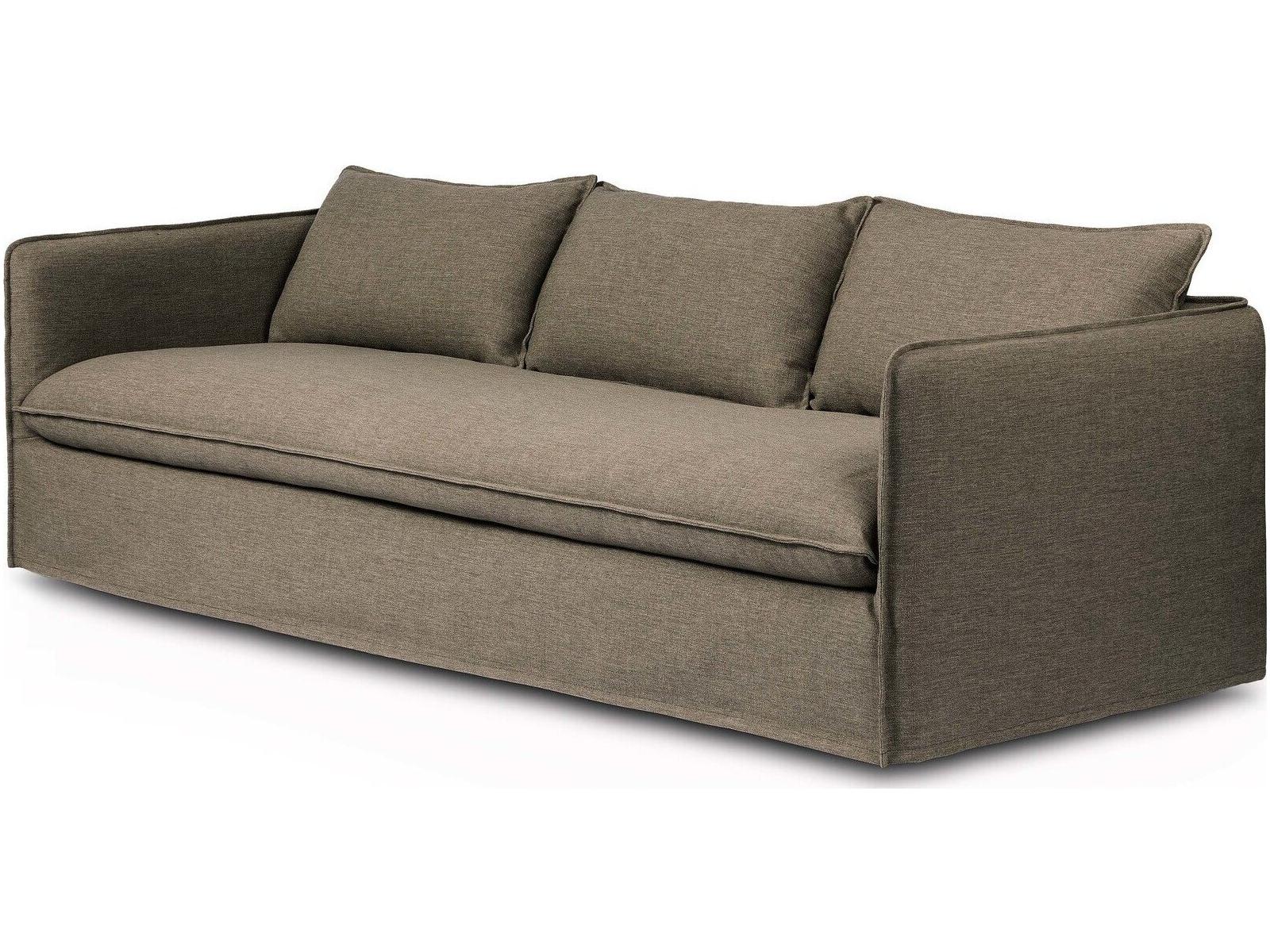 Four Hands Outdoor Andre Sofa 96" Alessi Fawn