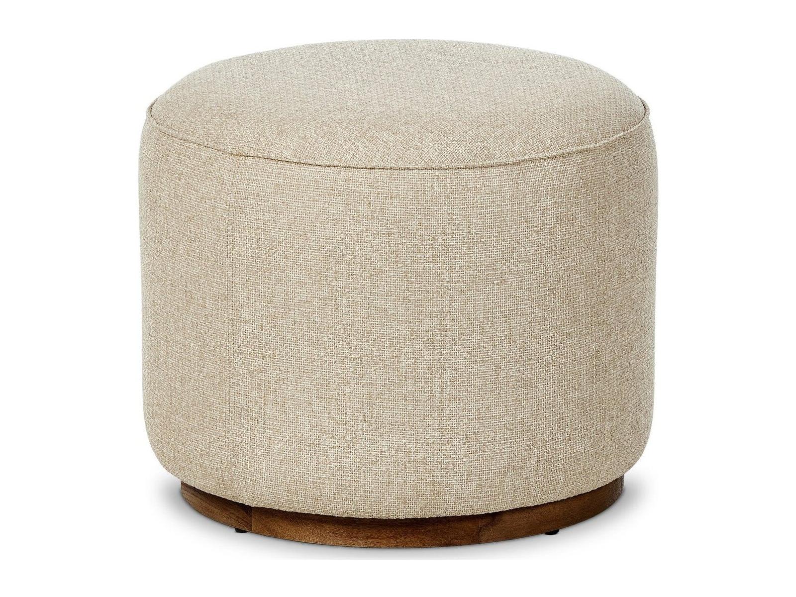 Four Hands Outdoor Sinclair Ottoman Stained Toasted Brown