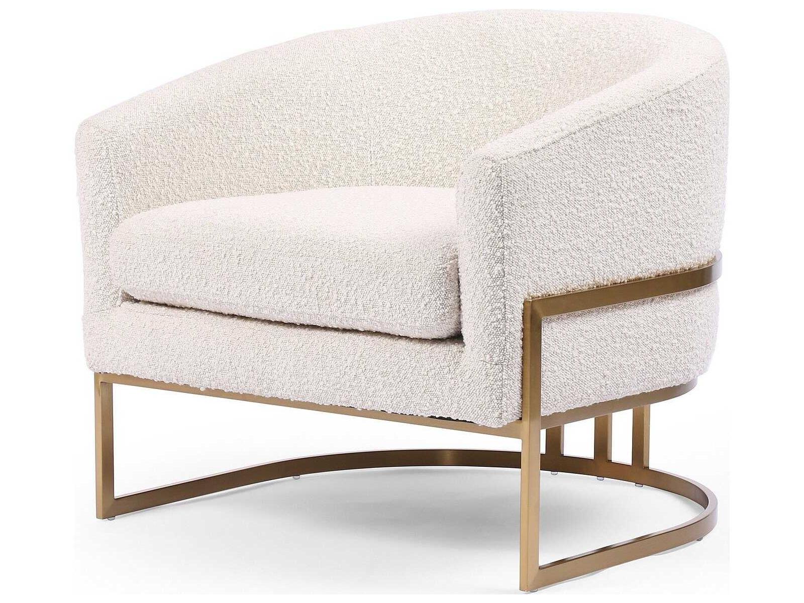 Four Hands Ashford Corbin Cream Fabric Accent Chair
