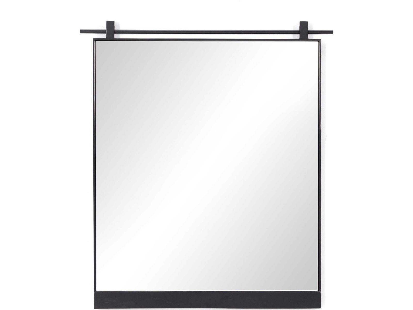 Four Hands Hutton Chico Antiqued Iron Rectangular Small Mirror