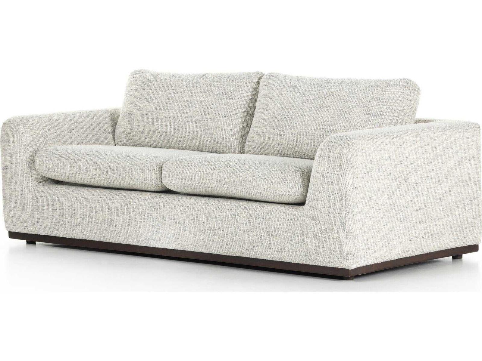 Four Hands Centrale Merino Cotton Gray Upholstered Sofa
