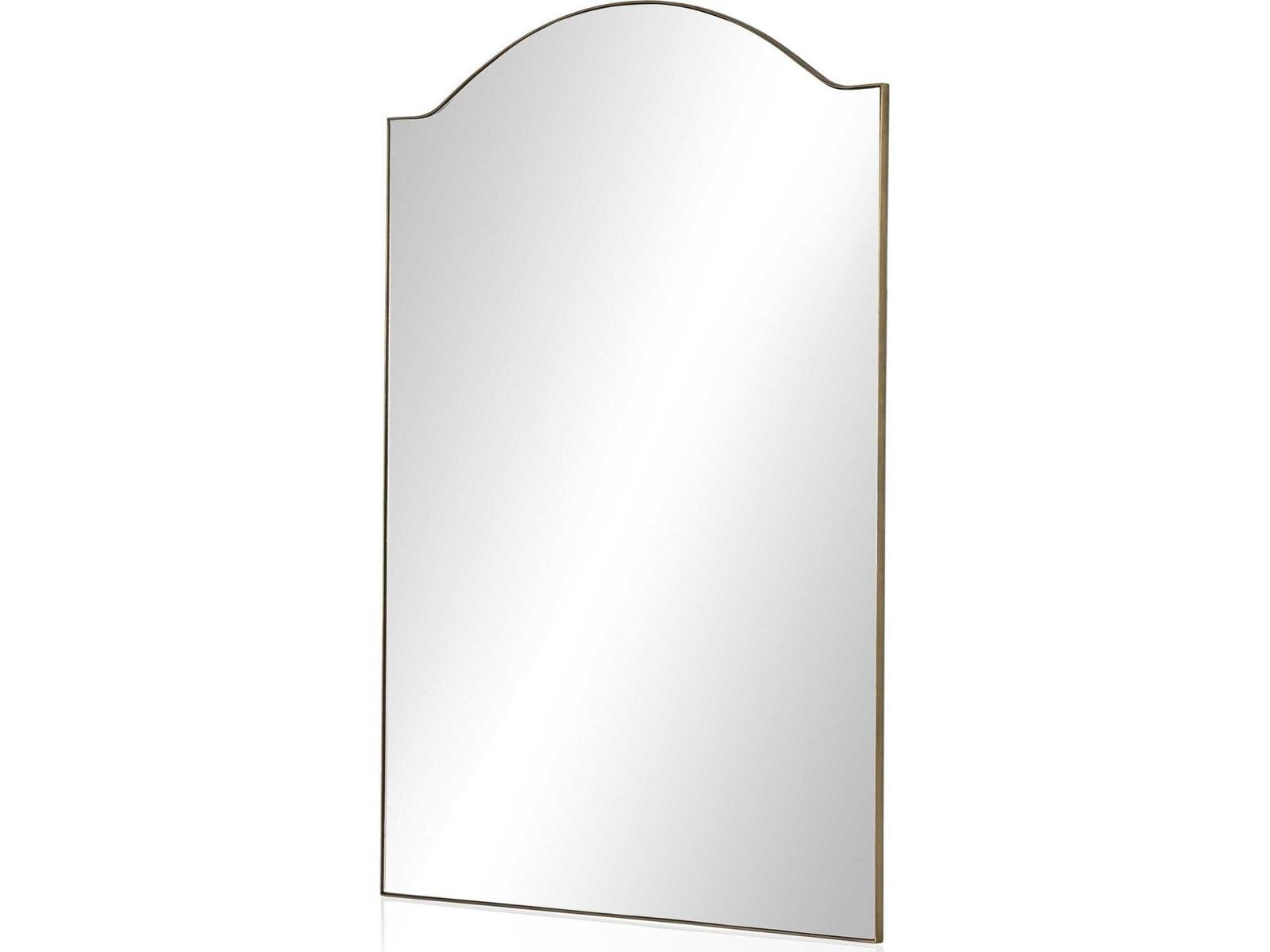 Four Hands Asher Jacques Antique Brass Floor Mirror