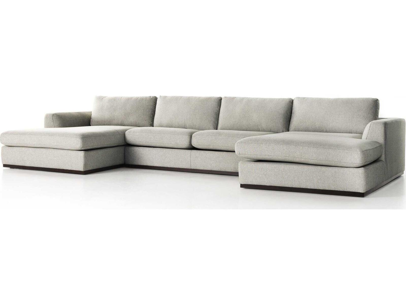 Four Hands Centrale Gray Upholstered Sectional Sofa