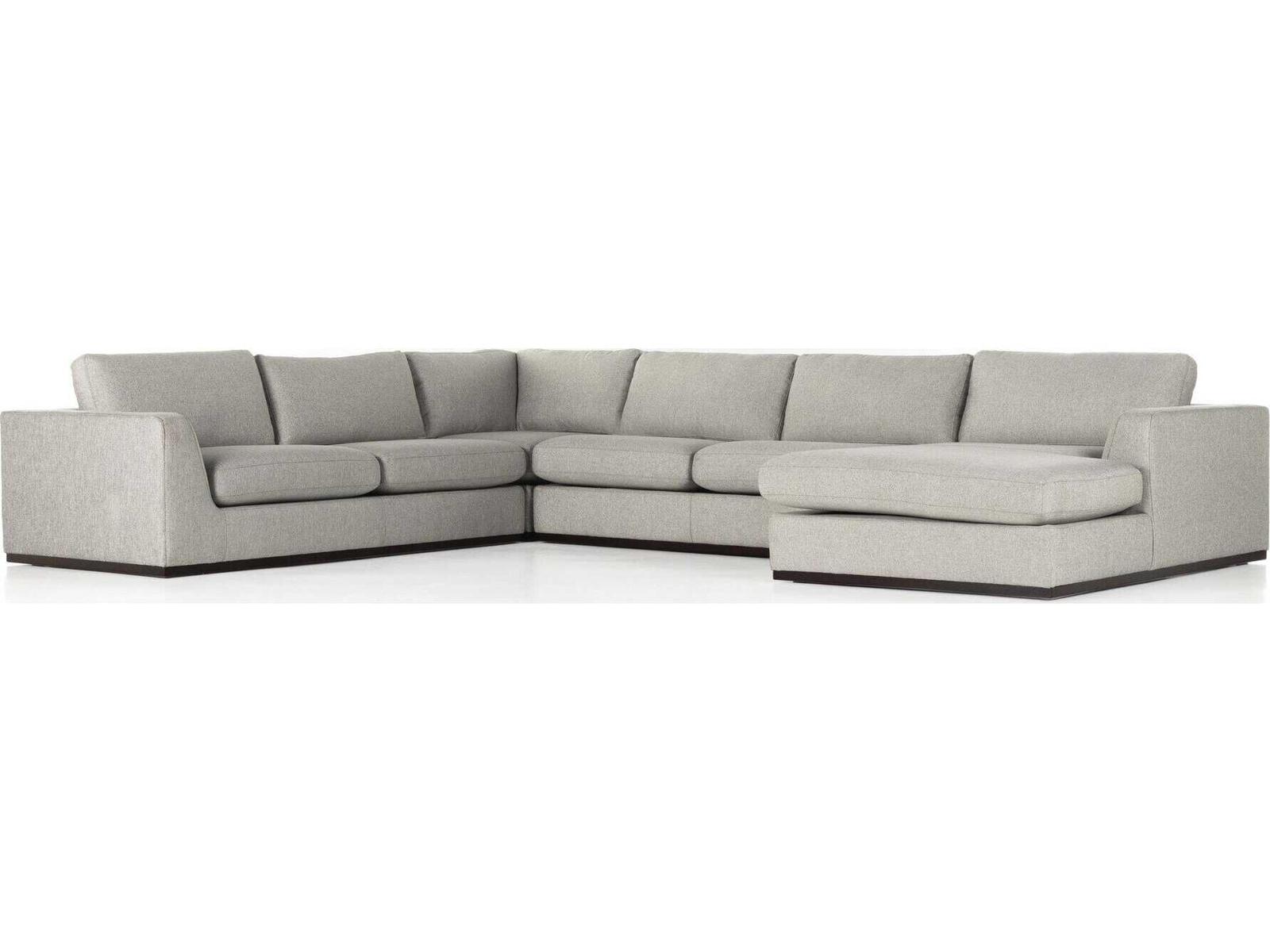 Four Hands Centrale Gray Upholstered Sectional Sofa