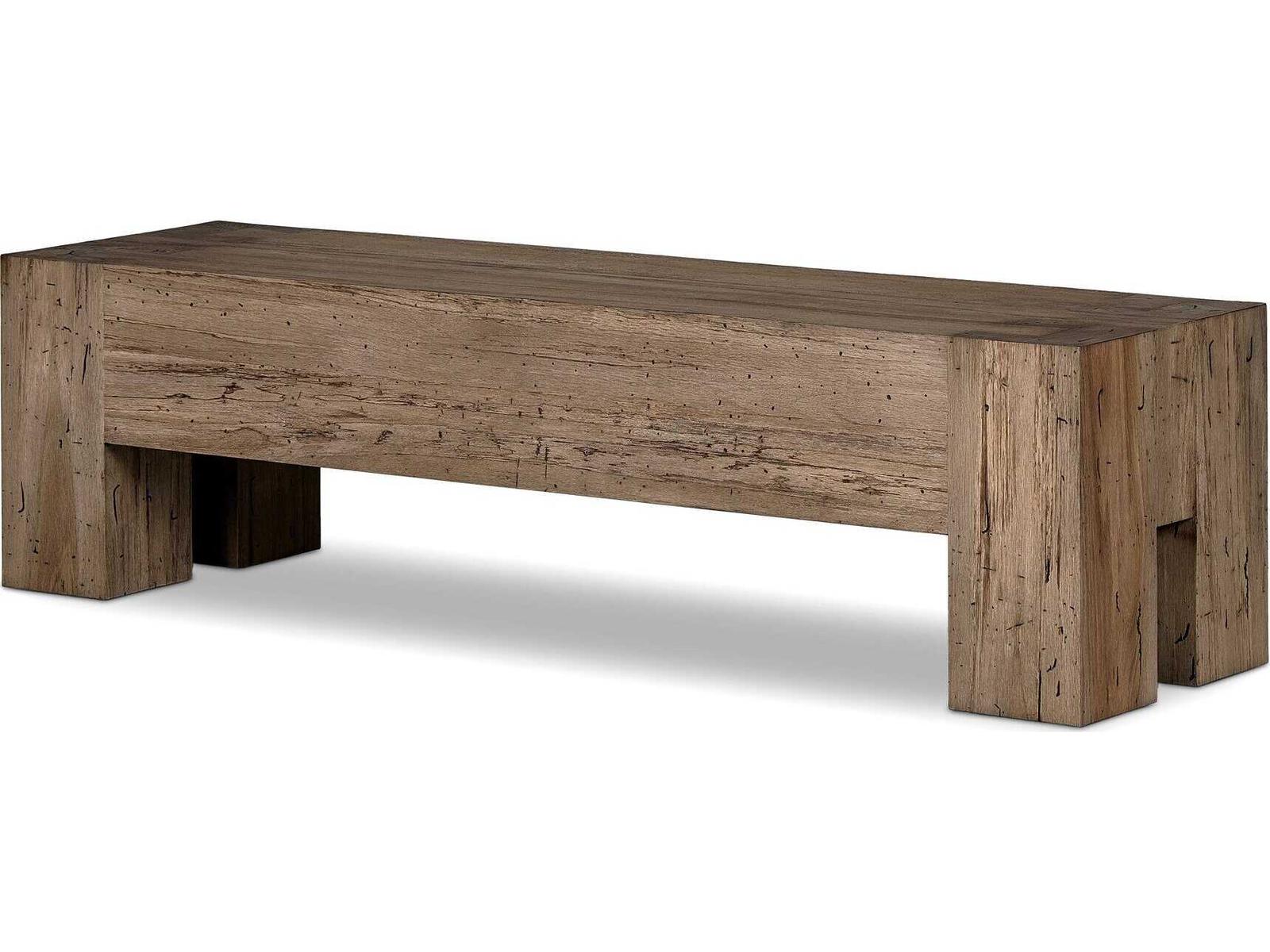 Four Hands Wesson Abaso Oak Accent Bench