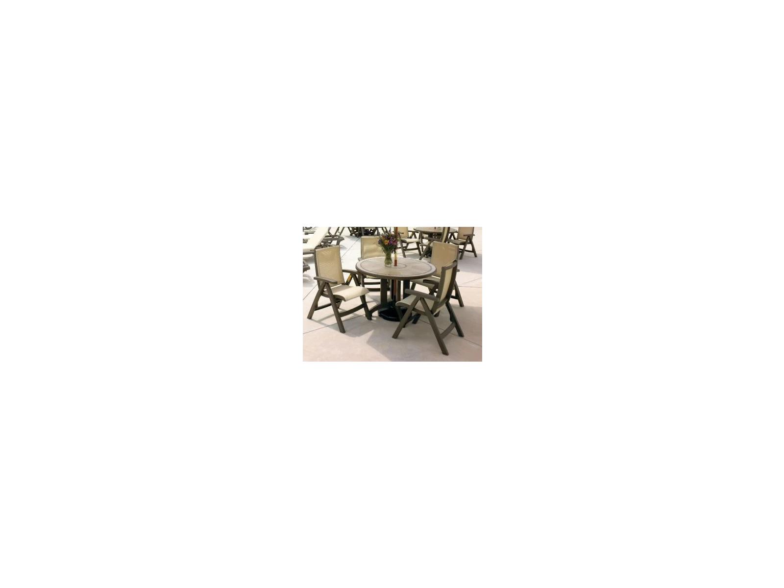 Grosfillex Java Resin Wicker Outdoor Lounge Set