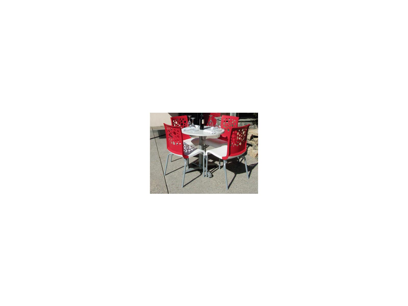 Grosfillex Tempo Aluminum Outdoor Dining Set