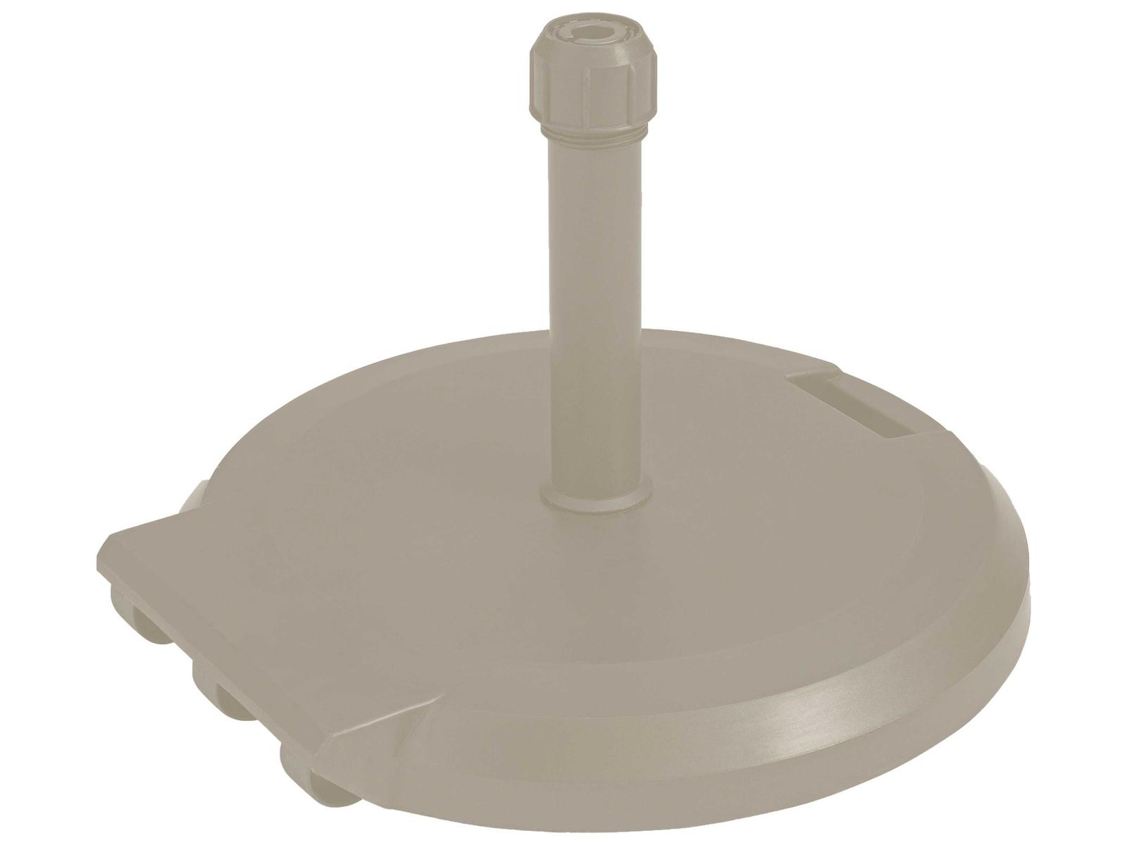 Grosfillex Resin Sand Free Standing Umbrella Base with Wheels