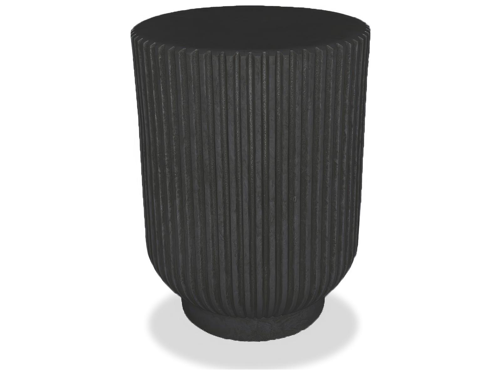 Harmonia Living Current Cement Round End table