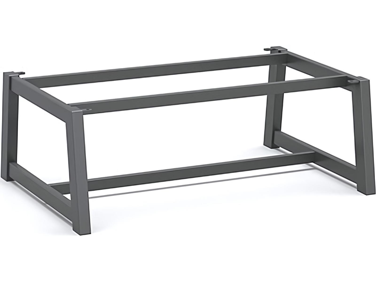 Homecrest Aluminum Coffee Trestle Table Base
