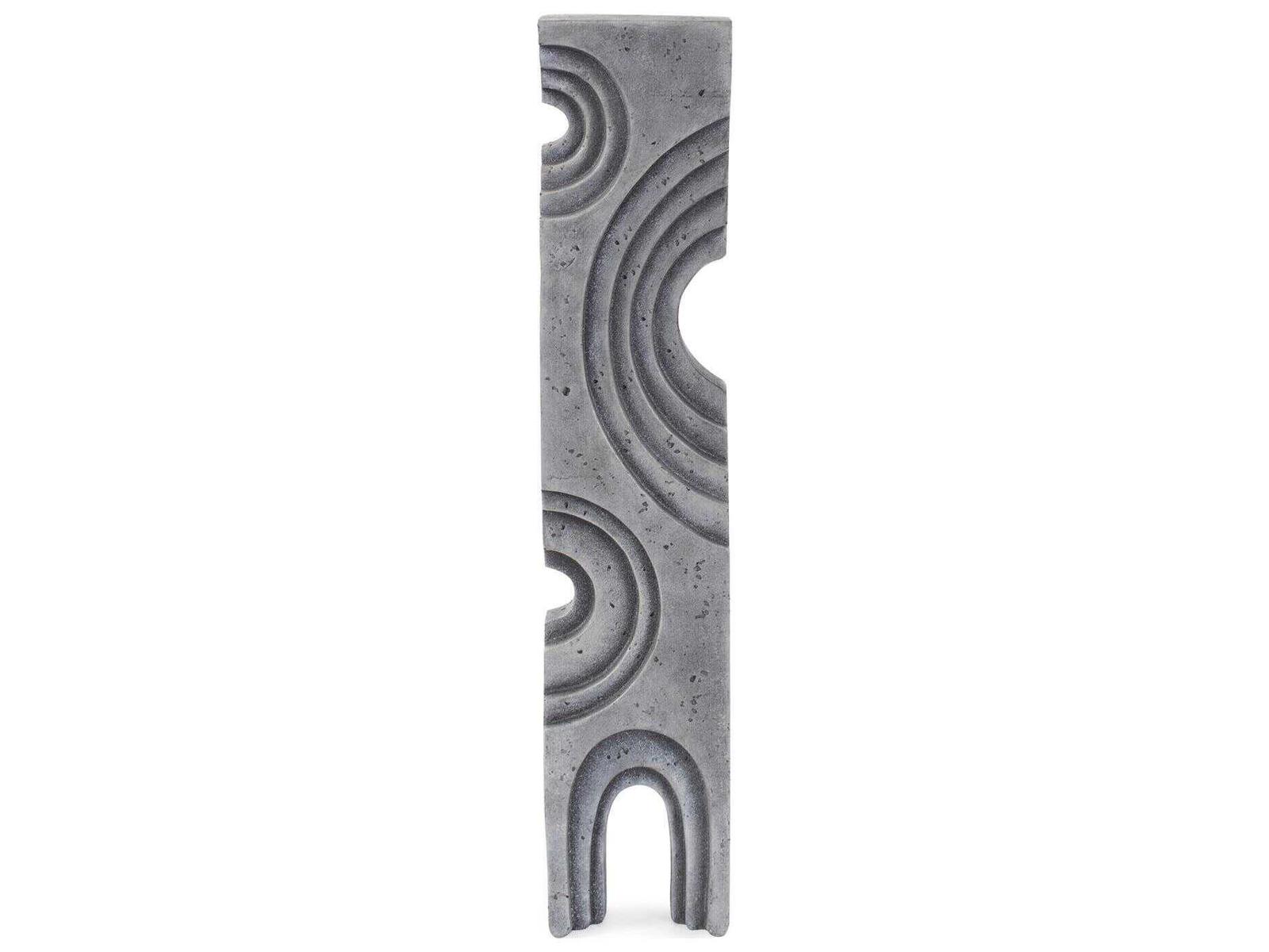 Howard Elliott Cement Gray Elswit Tower Sculpture