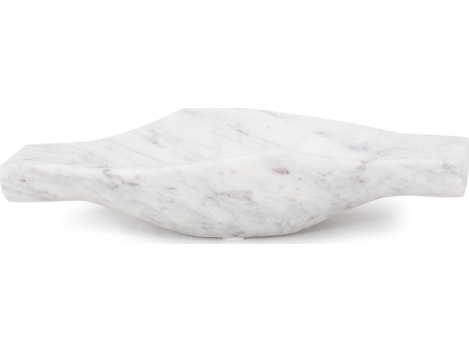 Howard Elliott Delvio White Decorative Bowl