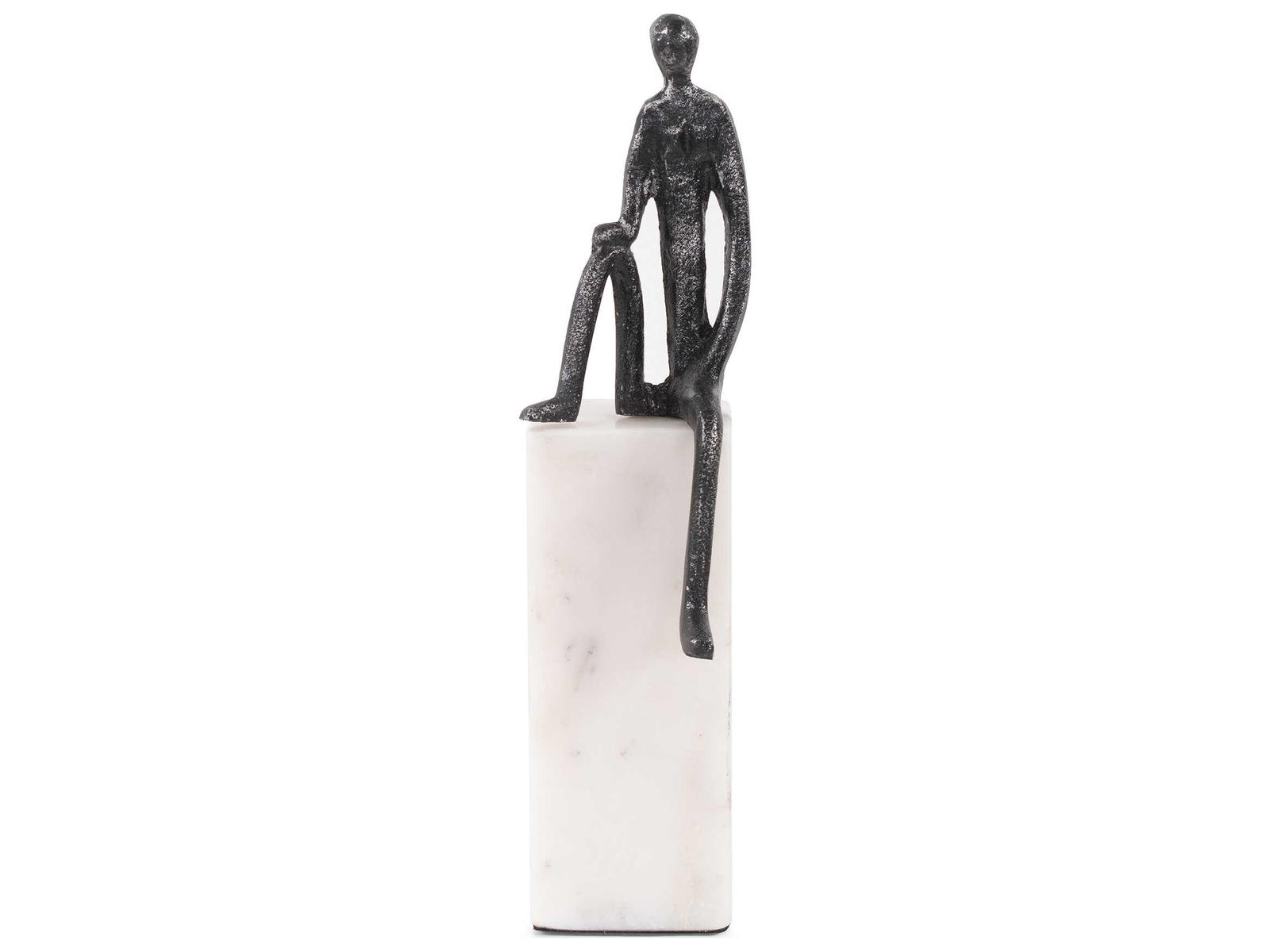 Howard Elliott Black White Proud Moment Sculpture