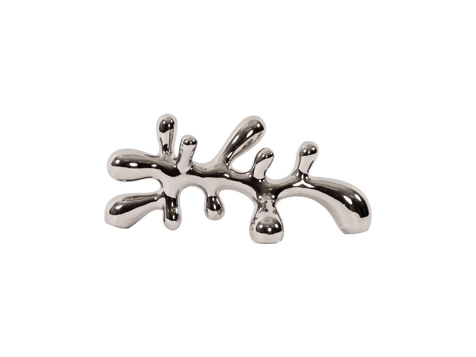 Howard Elliott Nickel Horizontal Abstract Ceramic Statue