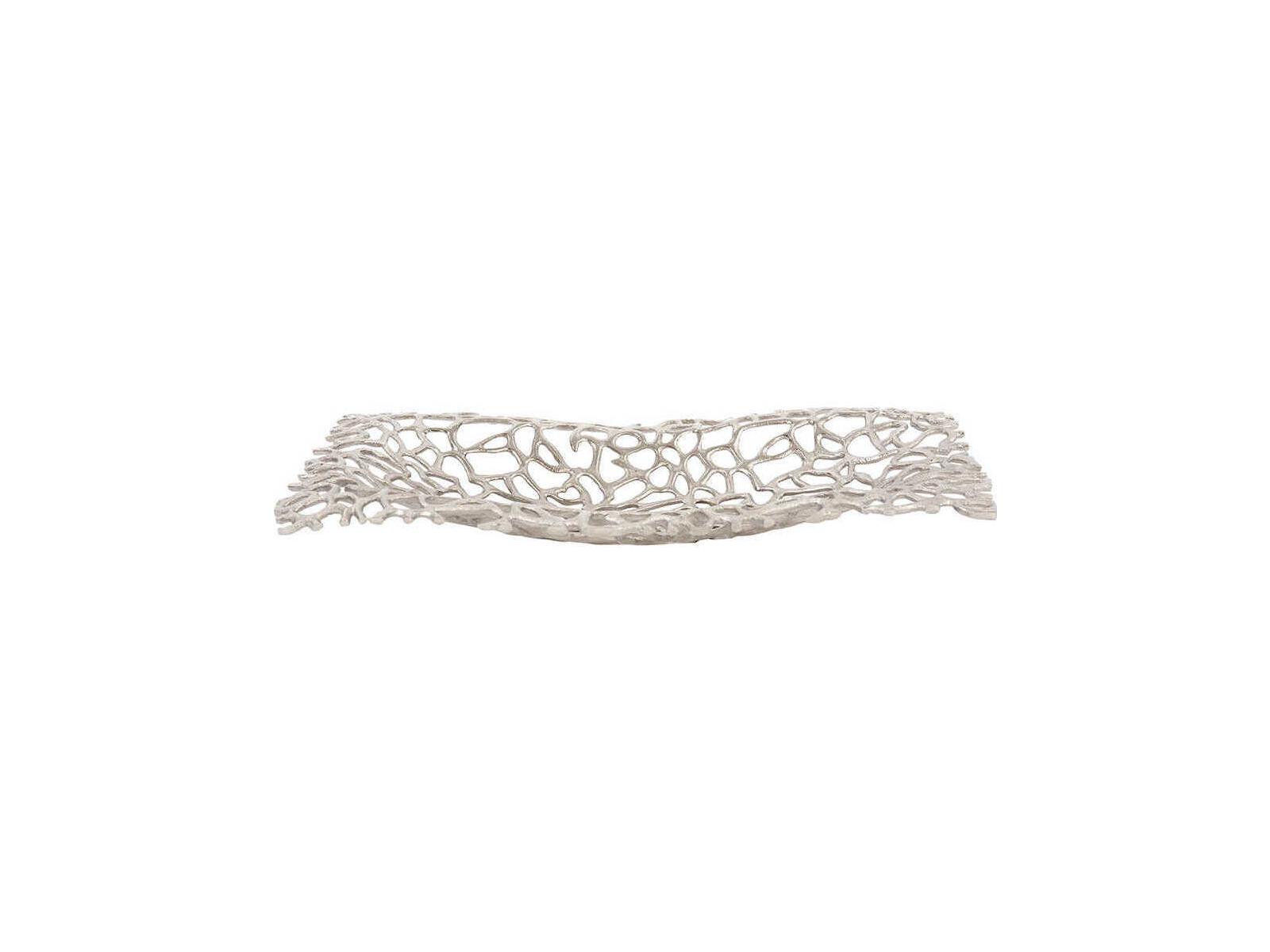 Howard Elliott Branch Silver Serving Tray