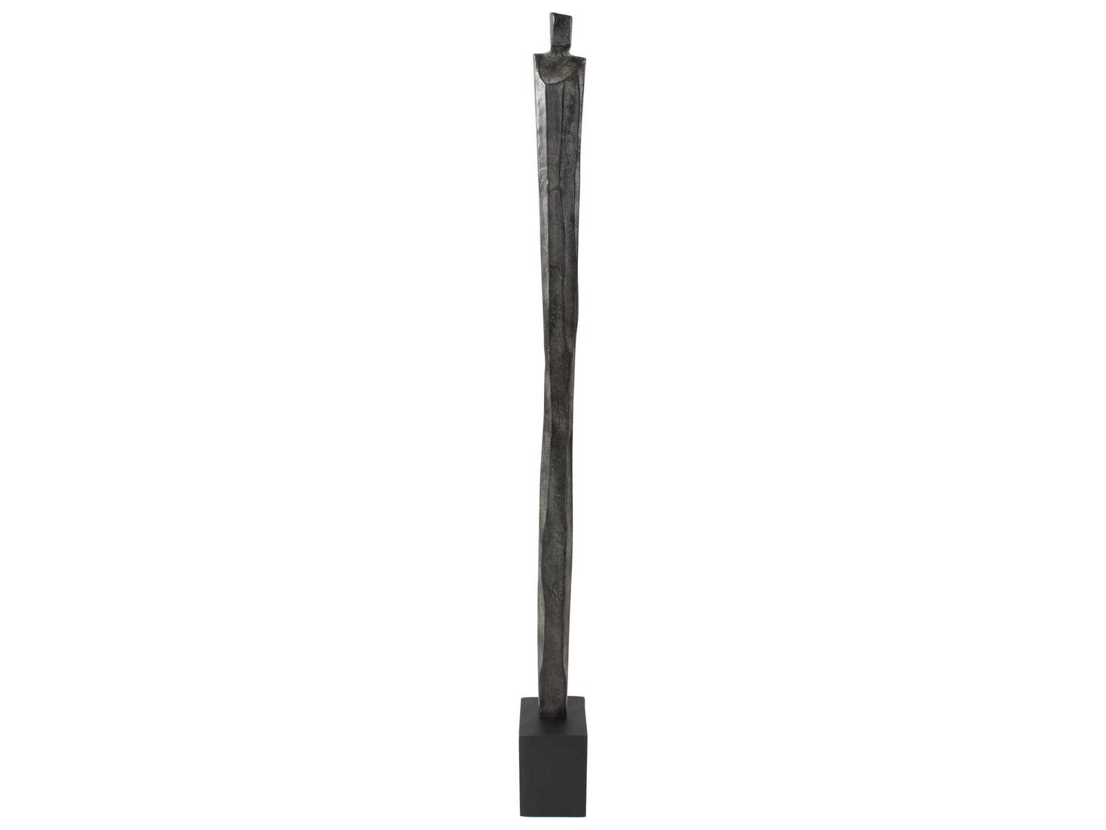 Howard Elliott Textured Aged Black Male Fortitude Sculpture