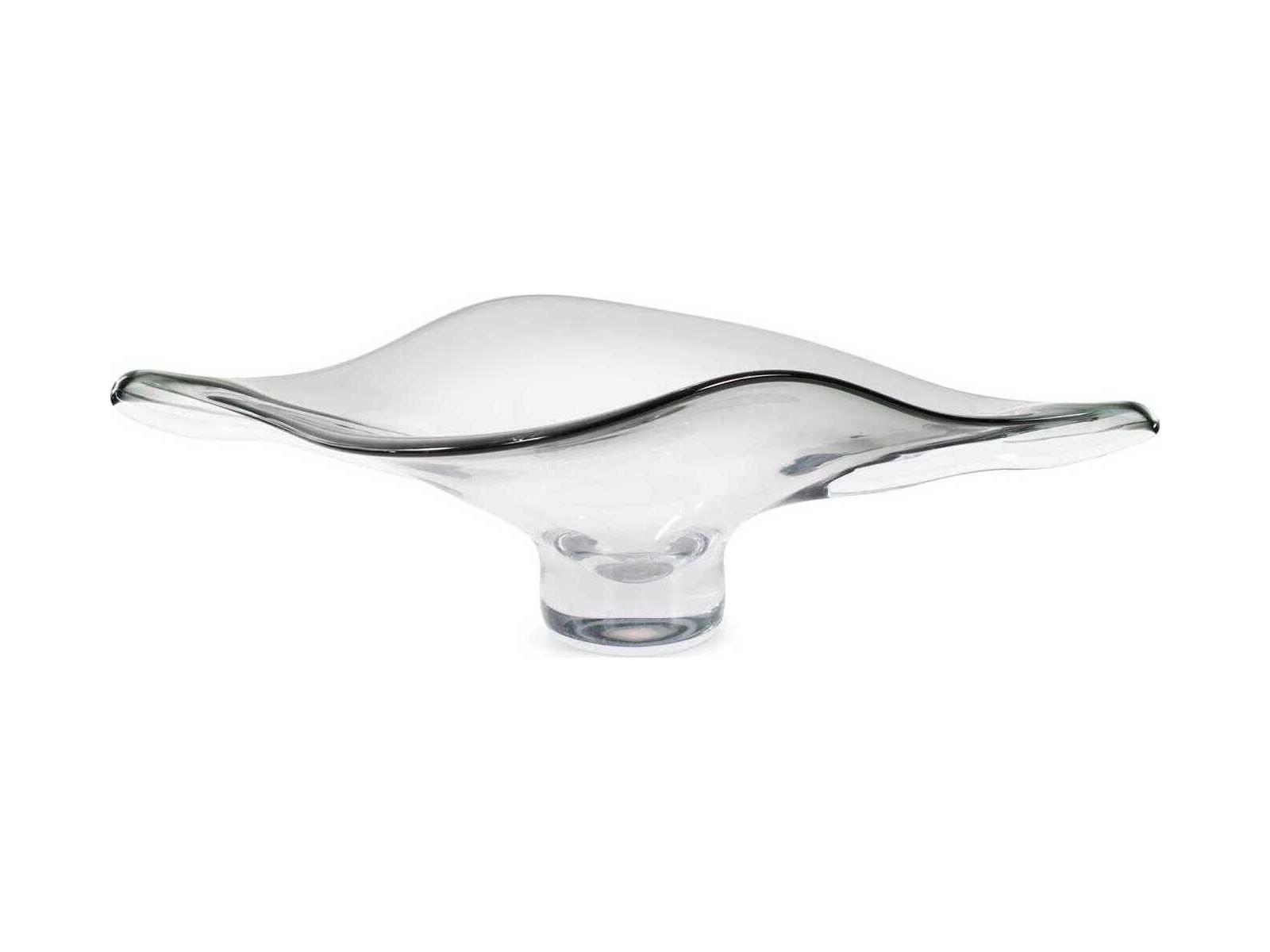 Howard Elliott French Flare Glass Decorative Bowl