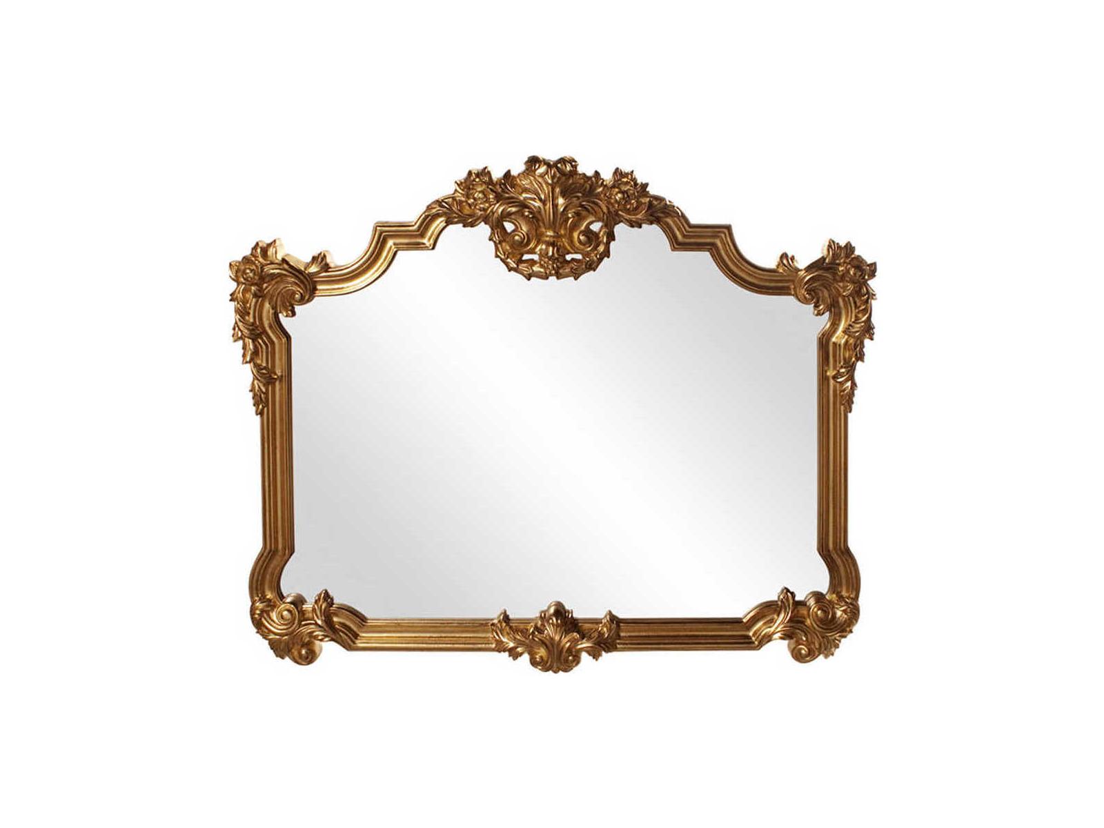Howard Elliott Avondale Gold Leaf Wall Mirror