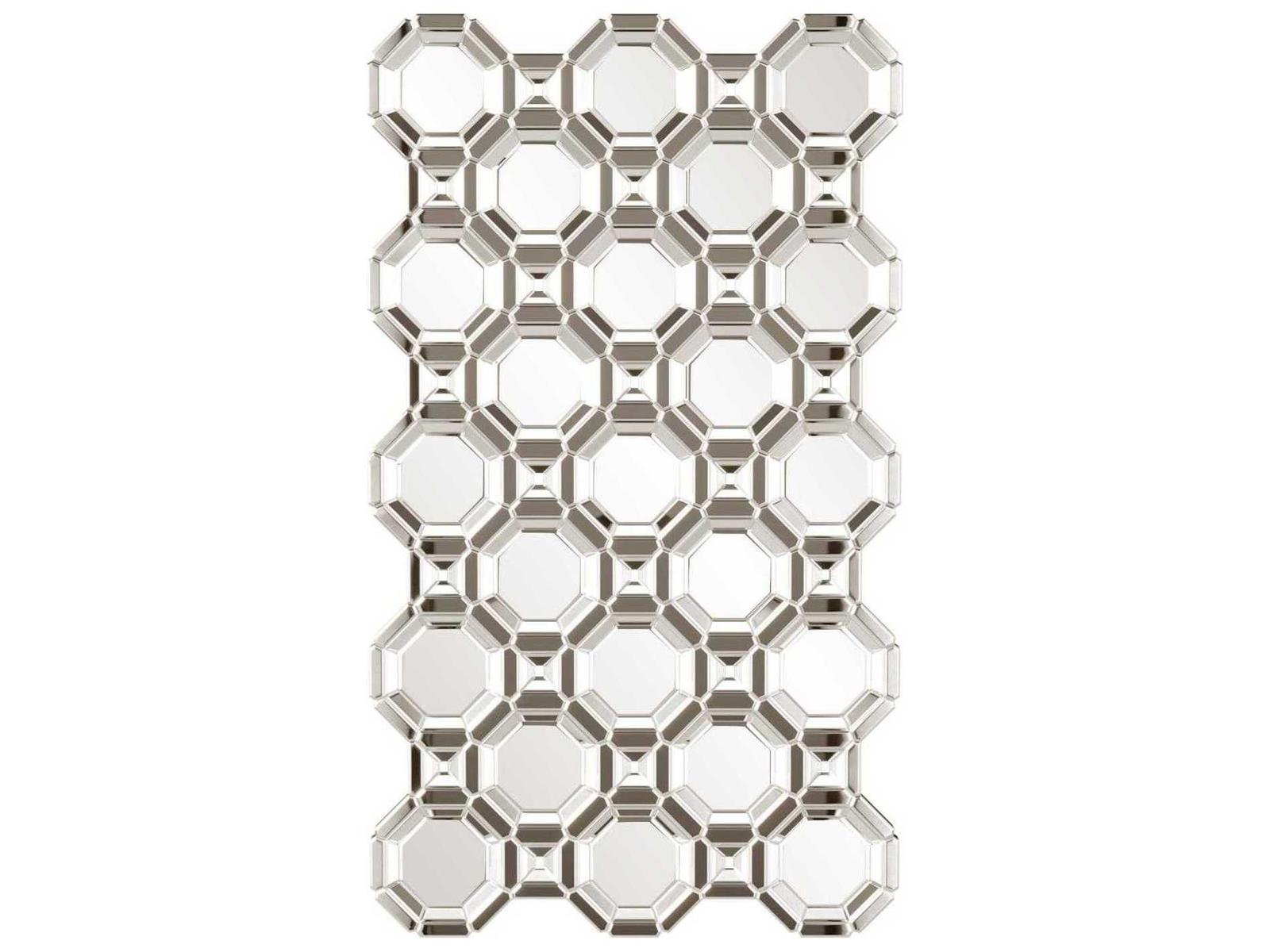 Howard Elliott Crawford Silver Wall Mirror