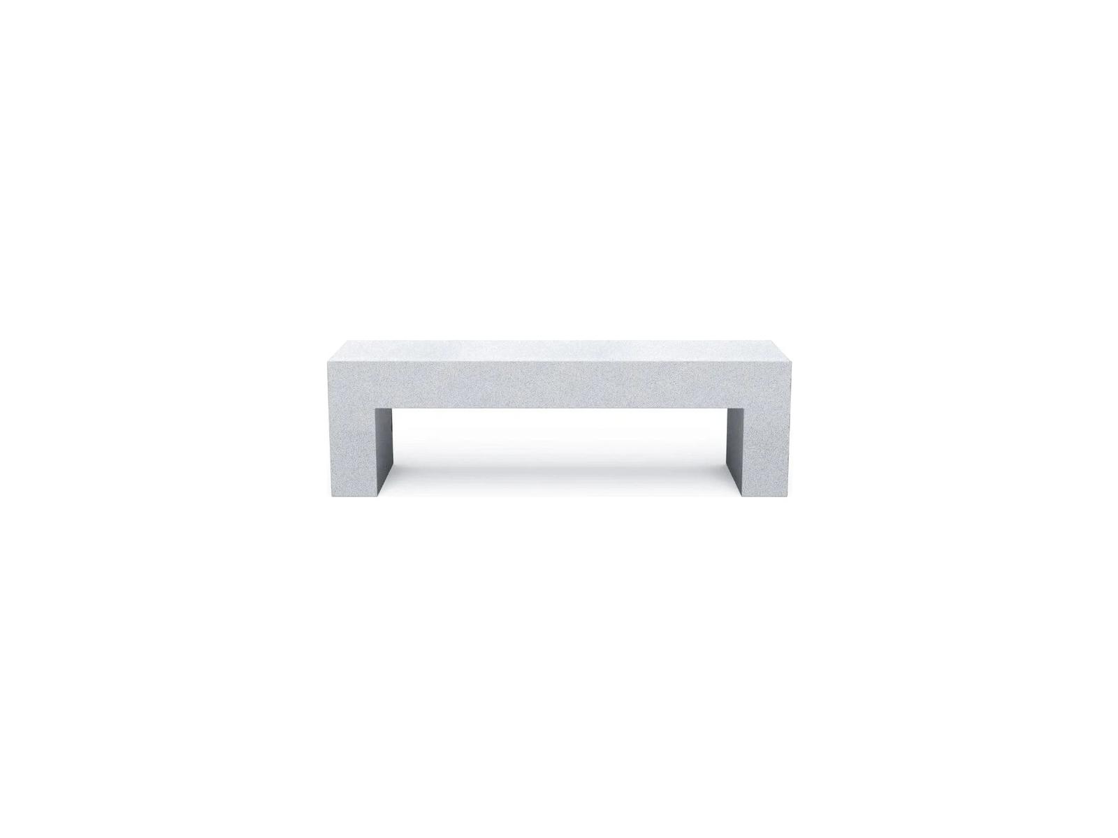 Heller Vignelli Stoned Gray Medium Bench