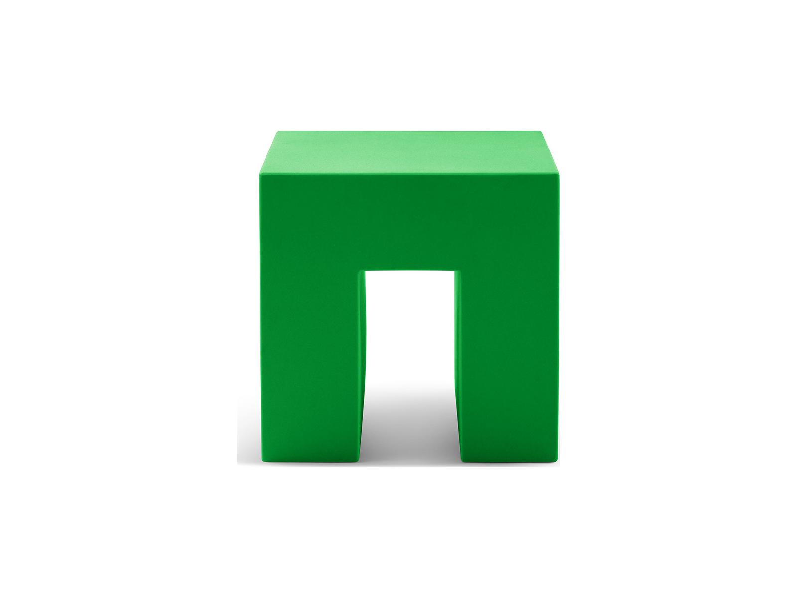 Heller Outdoor Vignelli Cube - Green