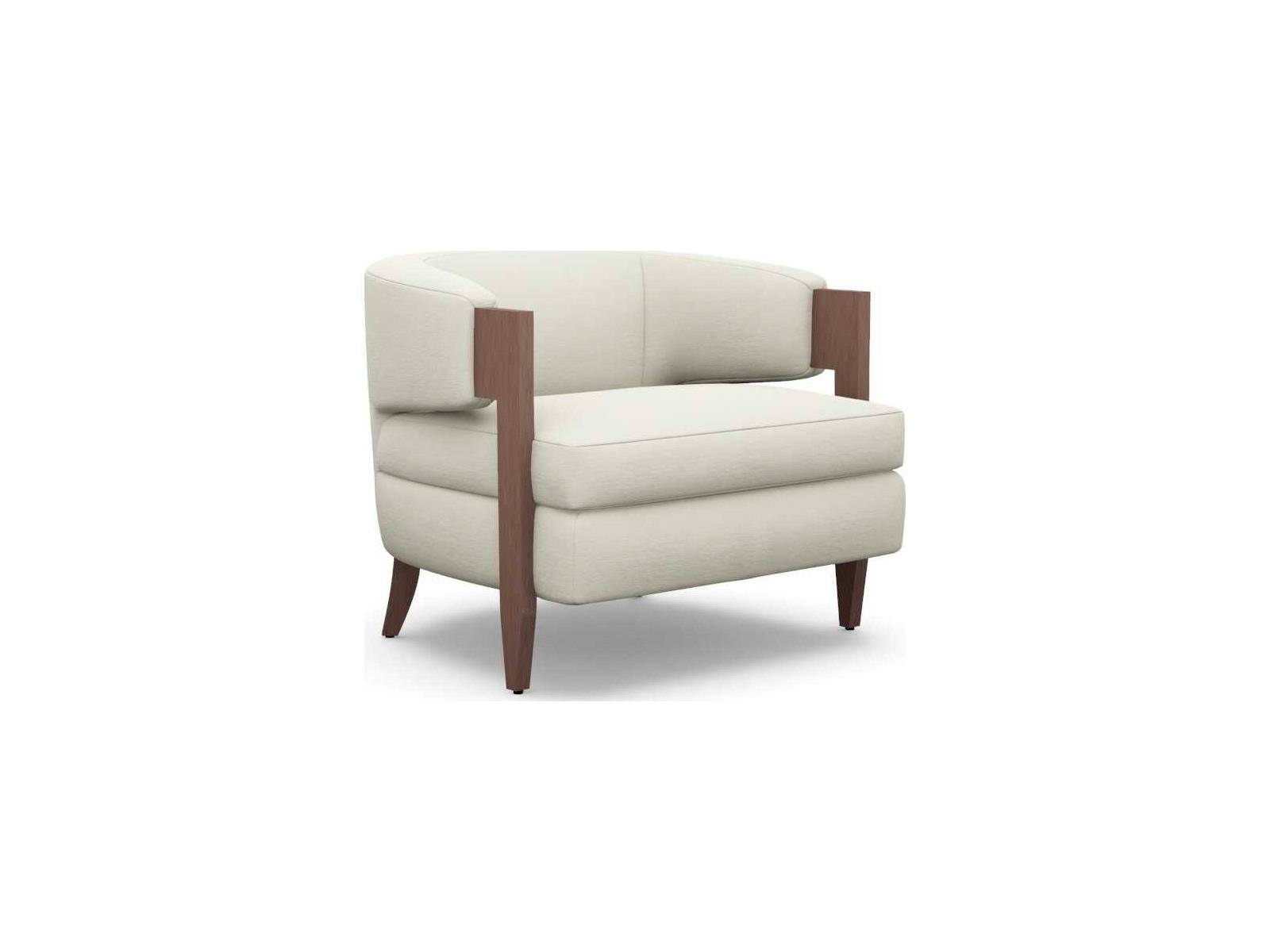 Interlude Home Kelsey White Chair and a Half
