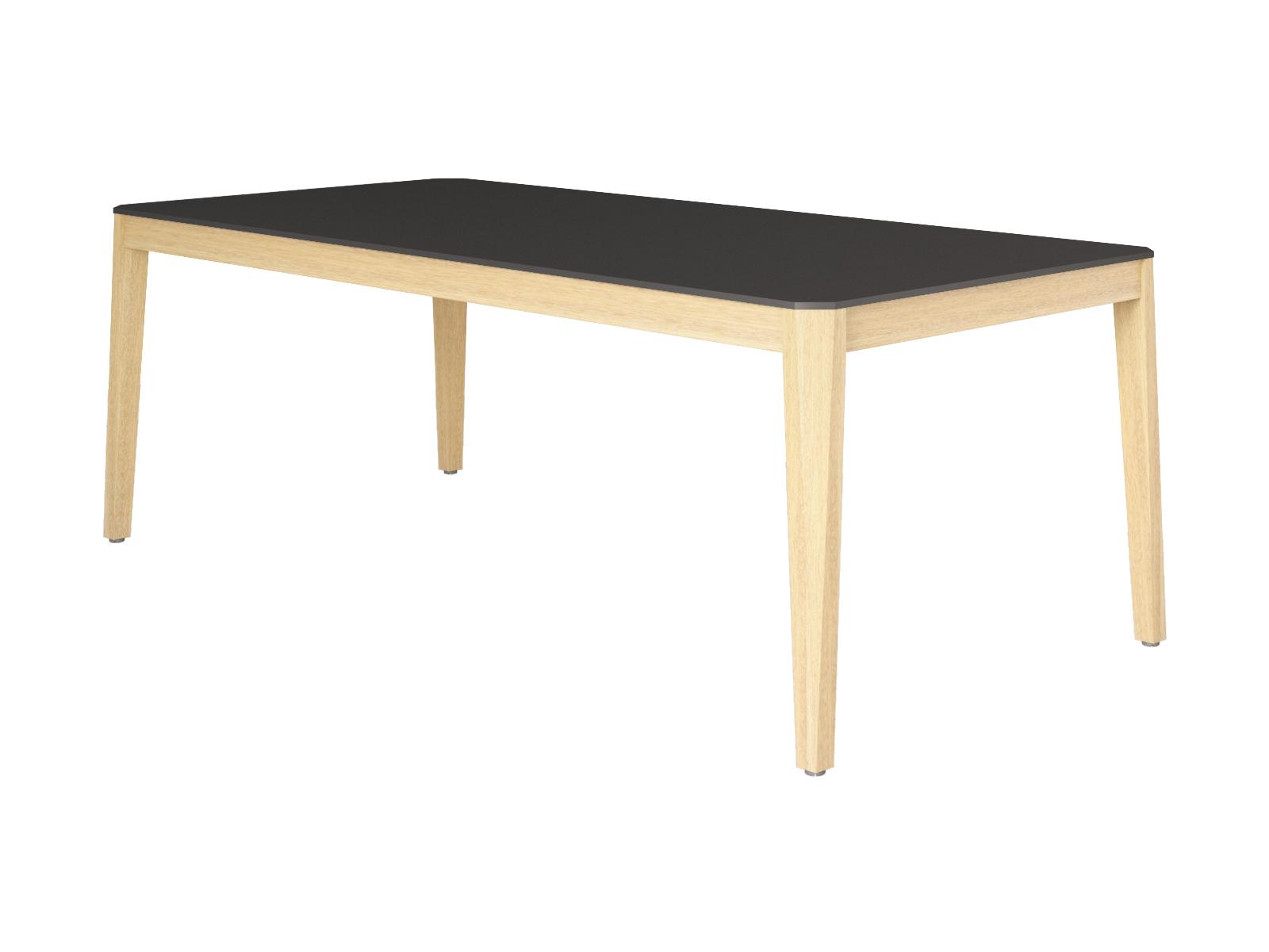 International Home Miami Amazonia Bahrain Modern Outdoor Rectangular Black Rectangular Dining Table