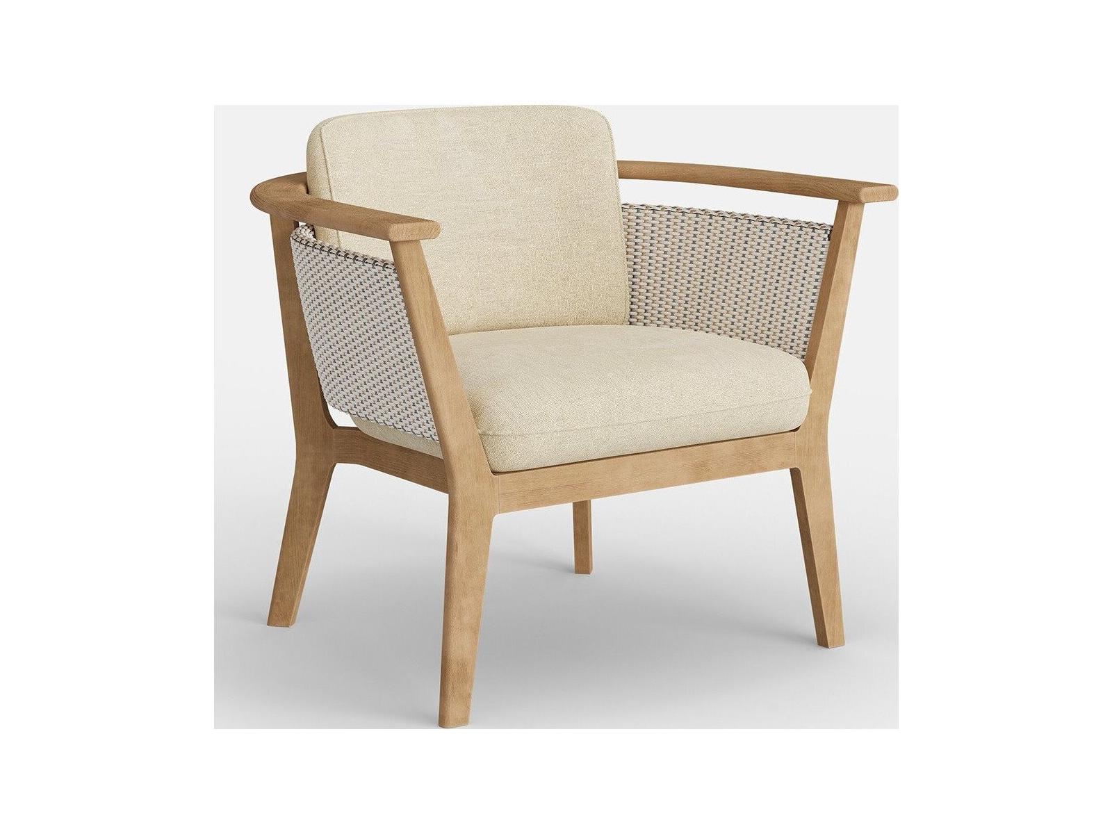 Jensen Outdoor Soleo Lounge Chair/ Ivory