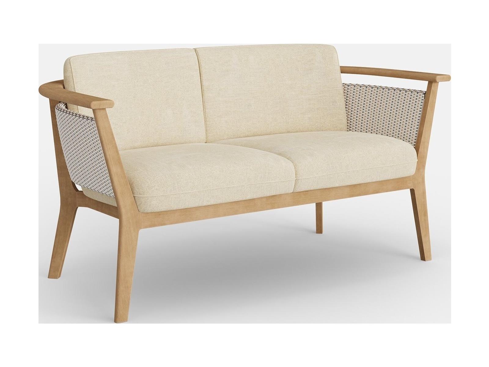 Jensen Outdoor Soleo Loveseat/ Ivory